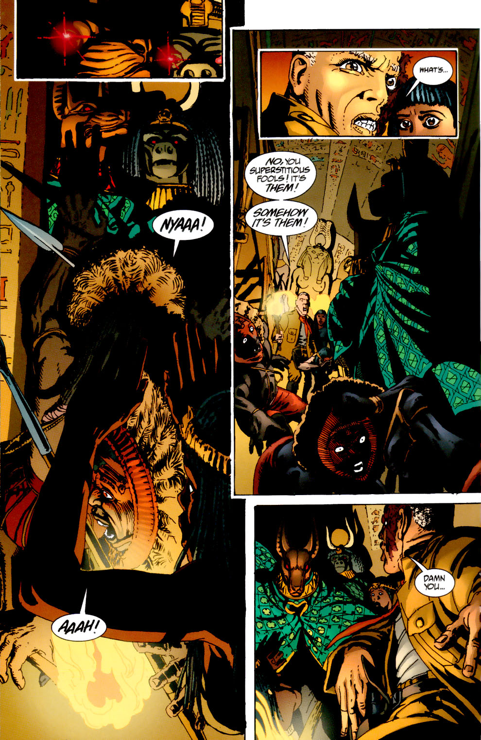 Read online Batman/Tarzan: Claws of the Cat-Woman comic -  Issue #4 - 14