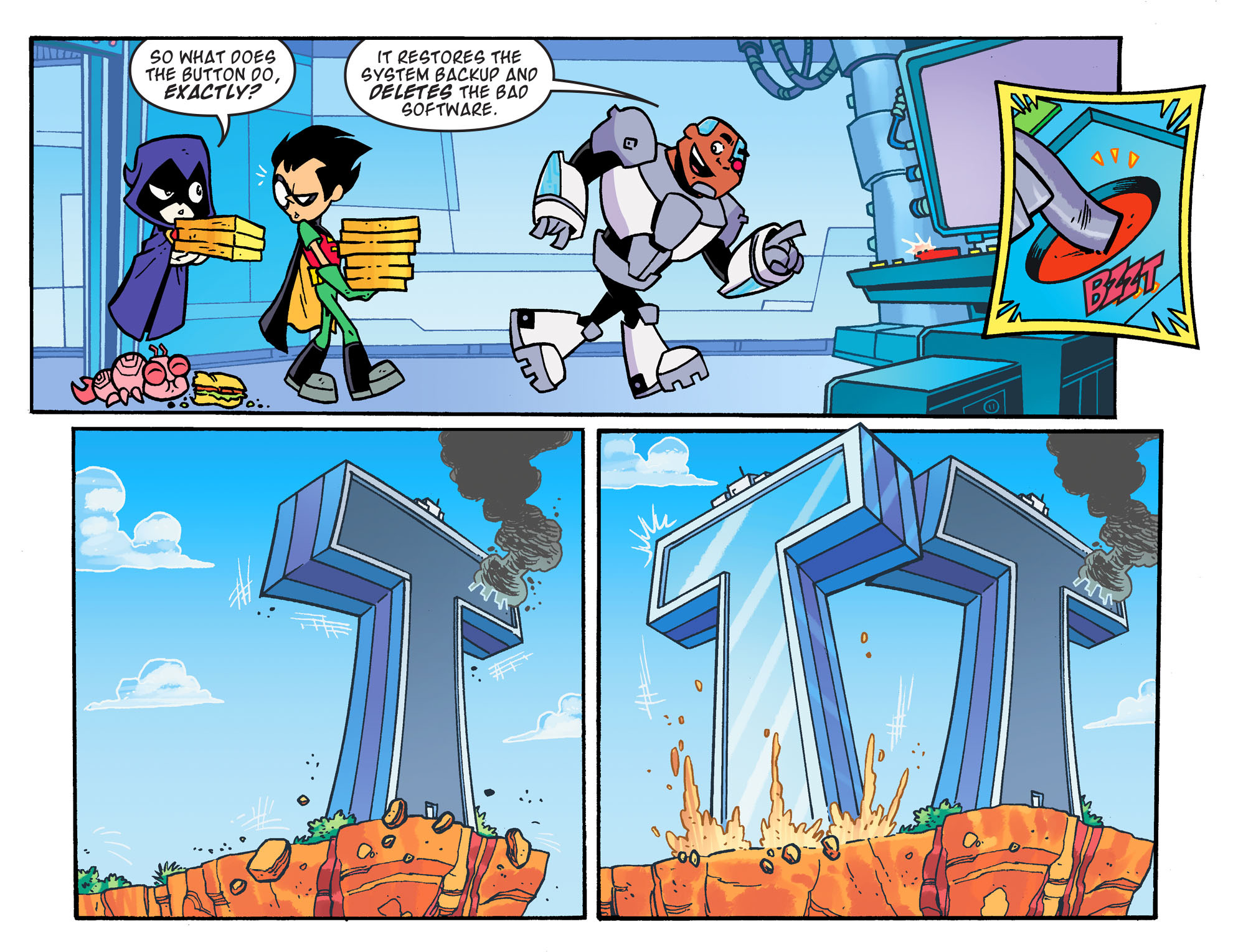 Read online Teen Titans Go! (2013) comic -  Issue #27 - 22