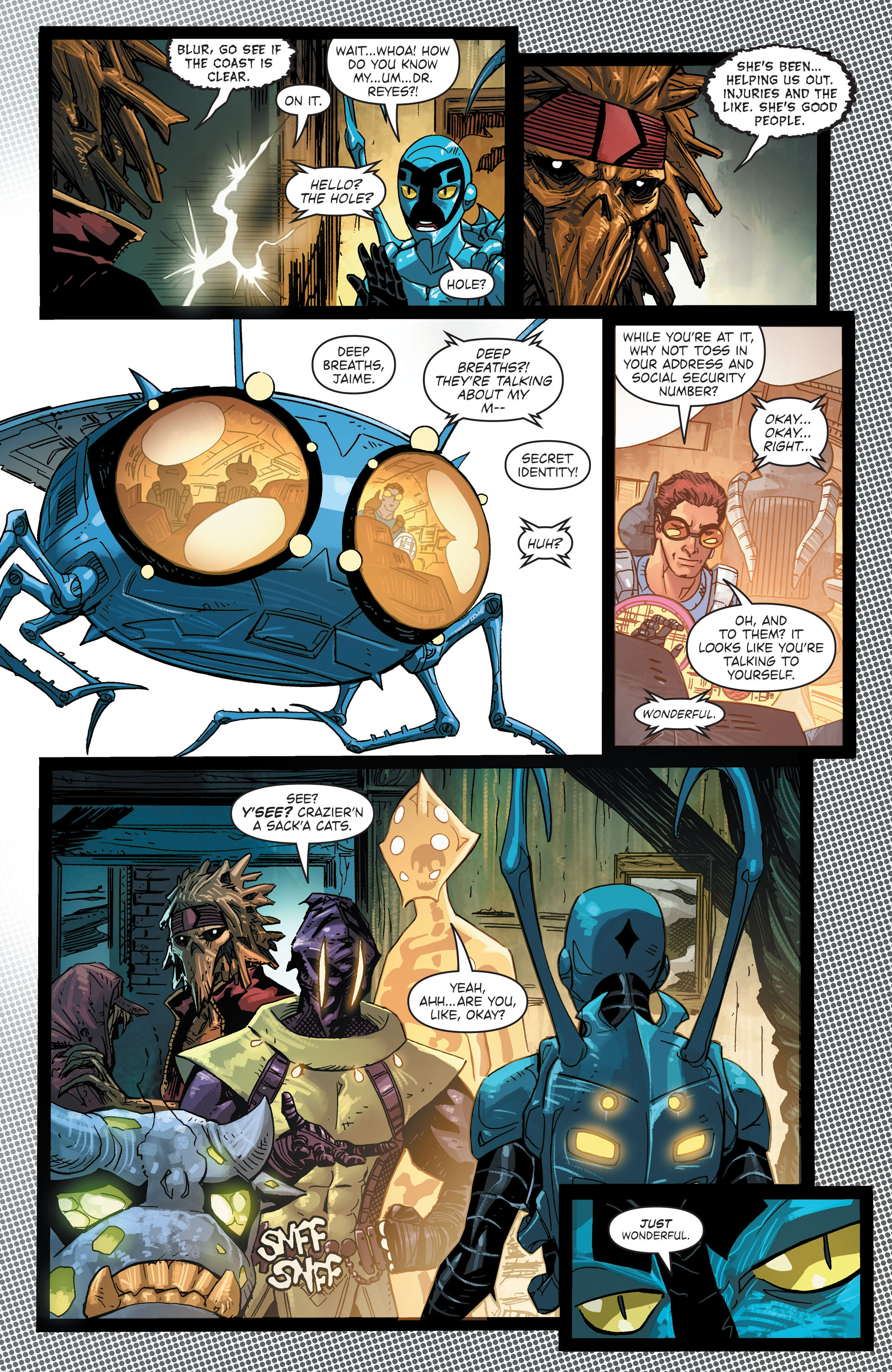 Read online Blue Beetle (2016) comic -  Issue #2 - 6