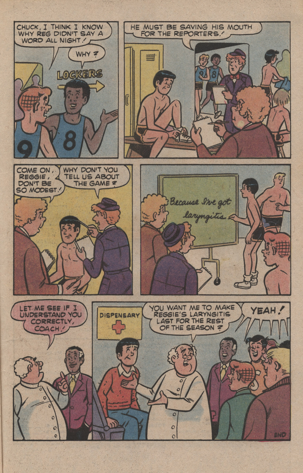 Read online Reggie and Me (1966) comic -  Issue #114 - 33