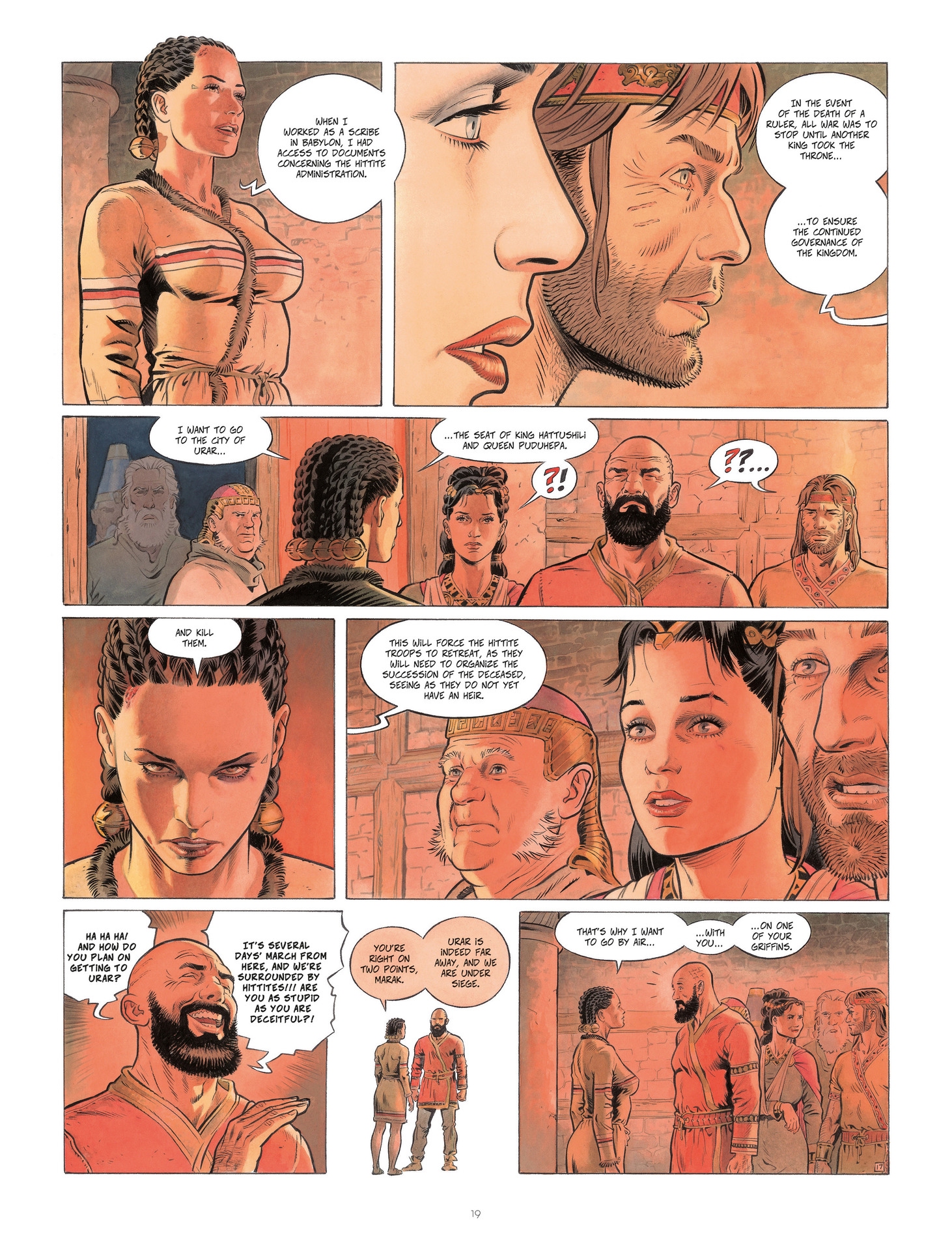 Read online Conquests comic -  Issue #4 - 19