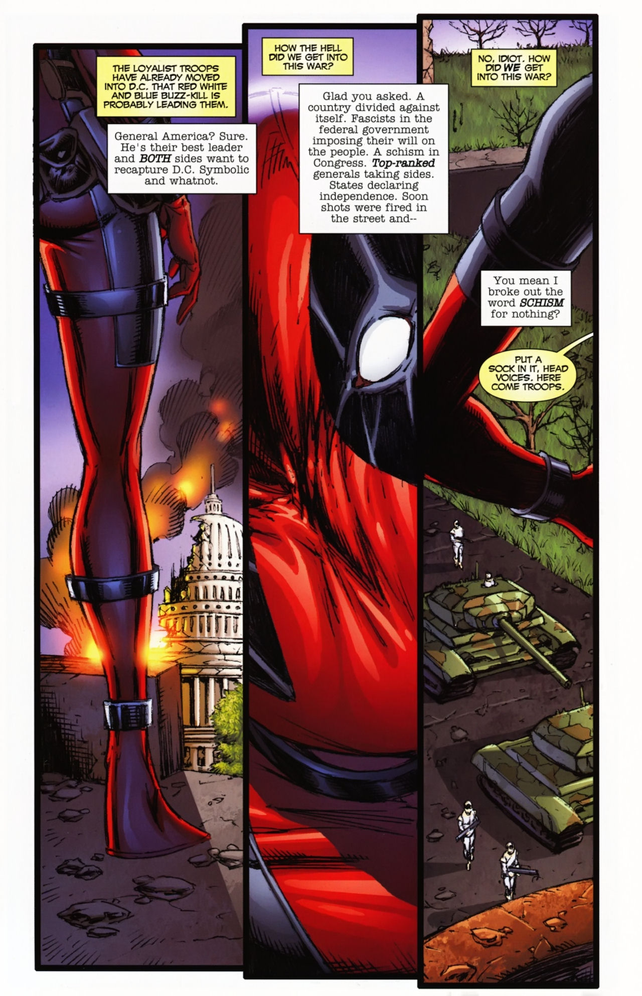 Read online Prelude to Deadpool Corps comic -  Issue #1 - 2