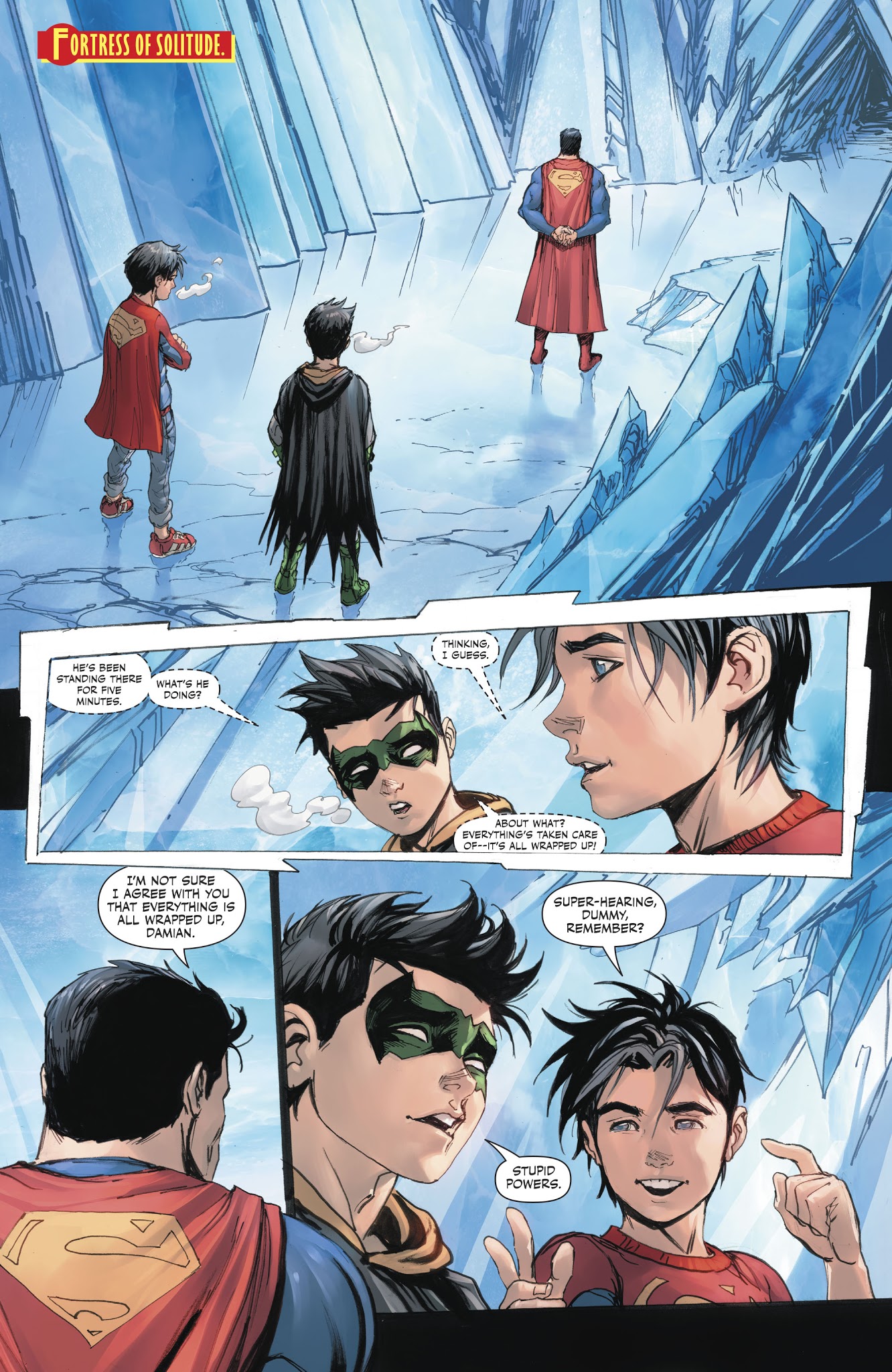 Read online Super Sons comic -  Issue #12 - 12