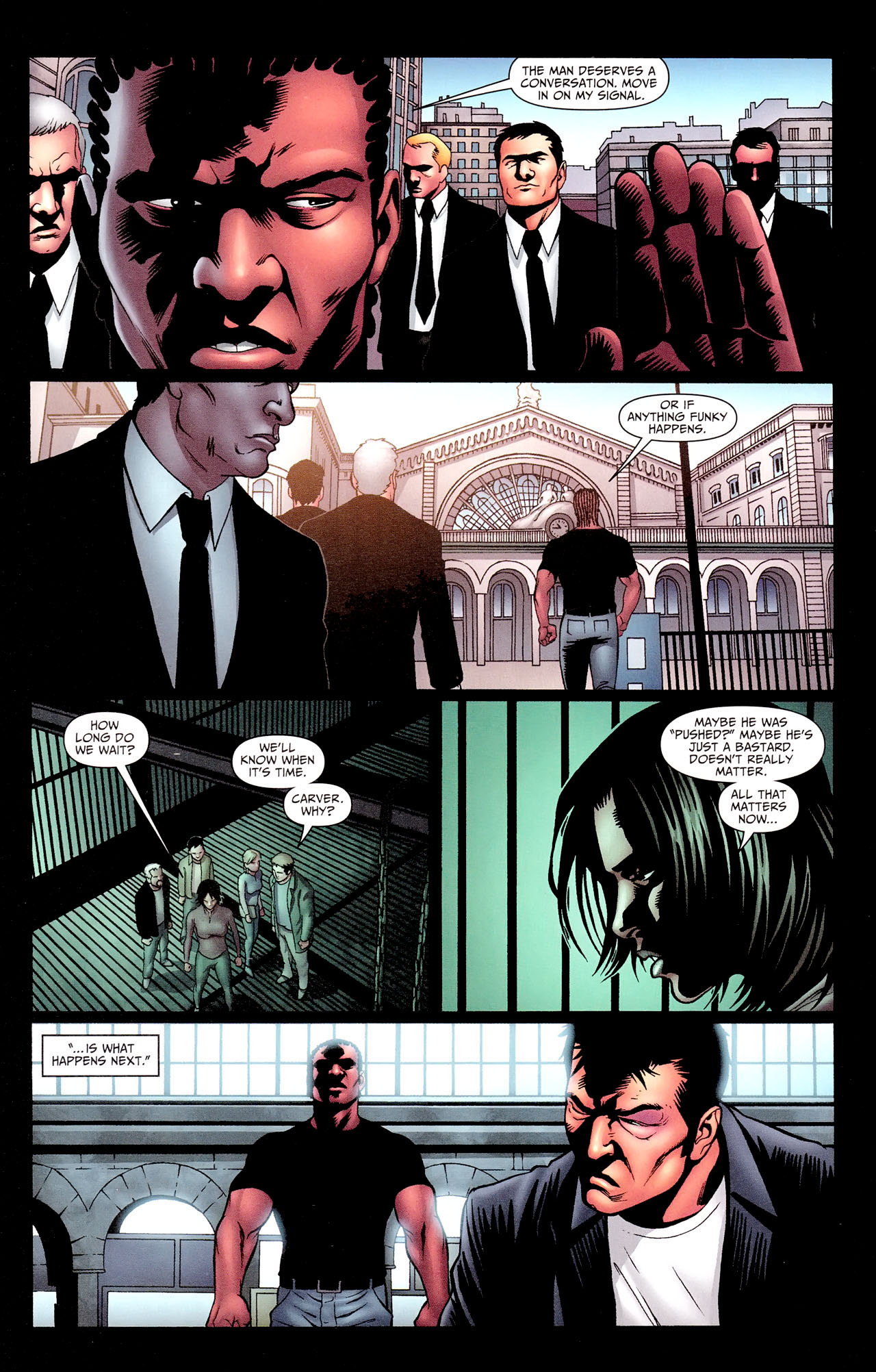 Read online Push comic -  Issue #6 - 4