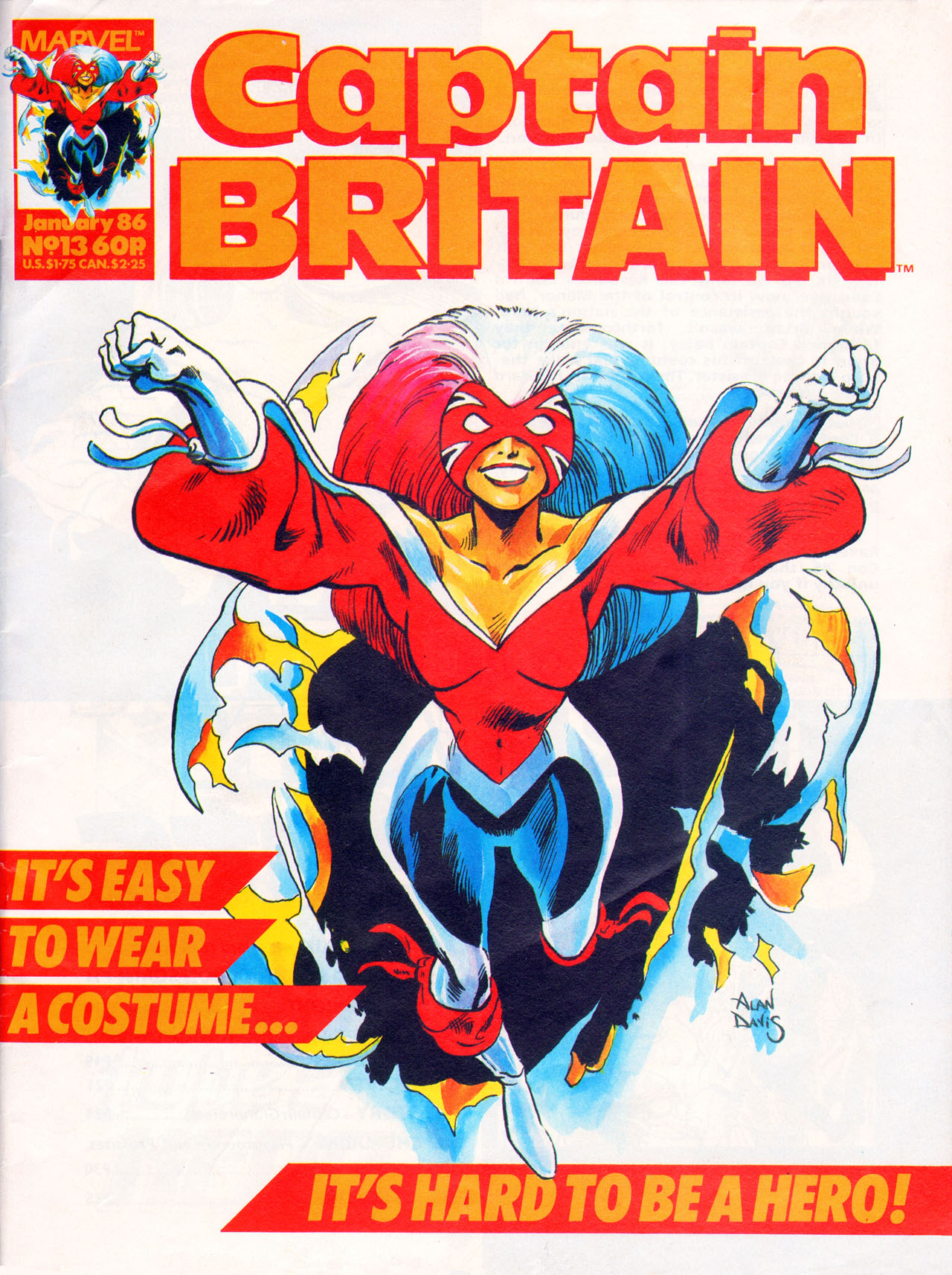 Read online Captain Britain (1985) comic -  Issue #13 - 1
