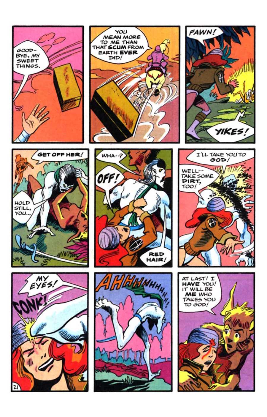 Read online Mars comic -  Issue #9 - 23