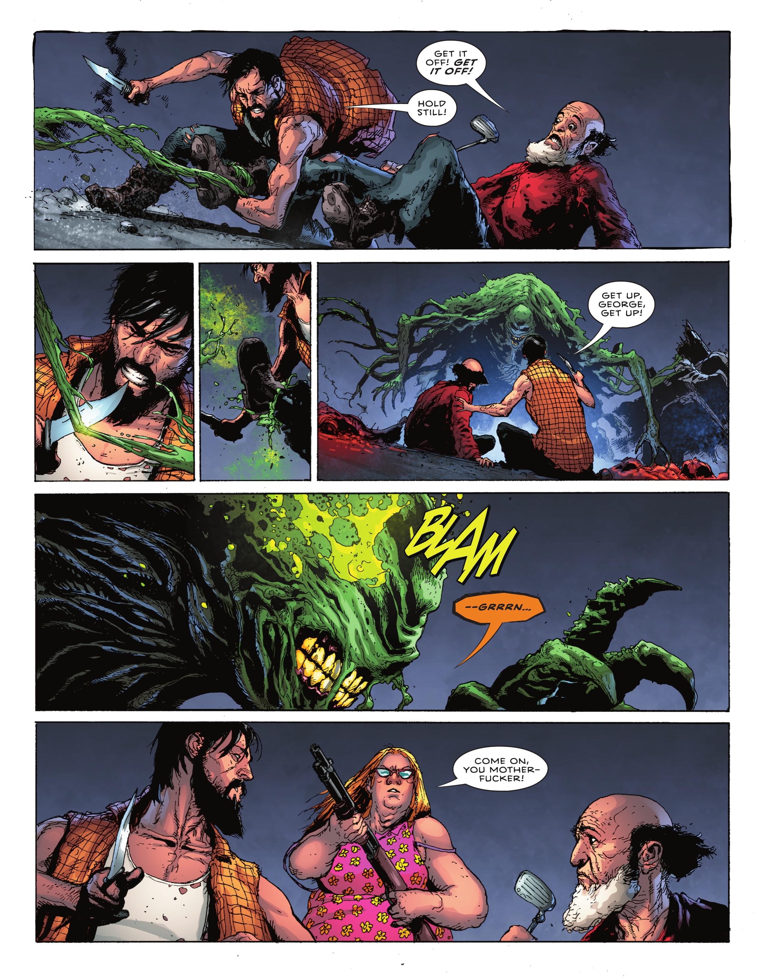 Read online Swamp Thing: Green Hell comic -  Issue #1 - 32
