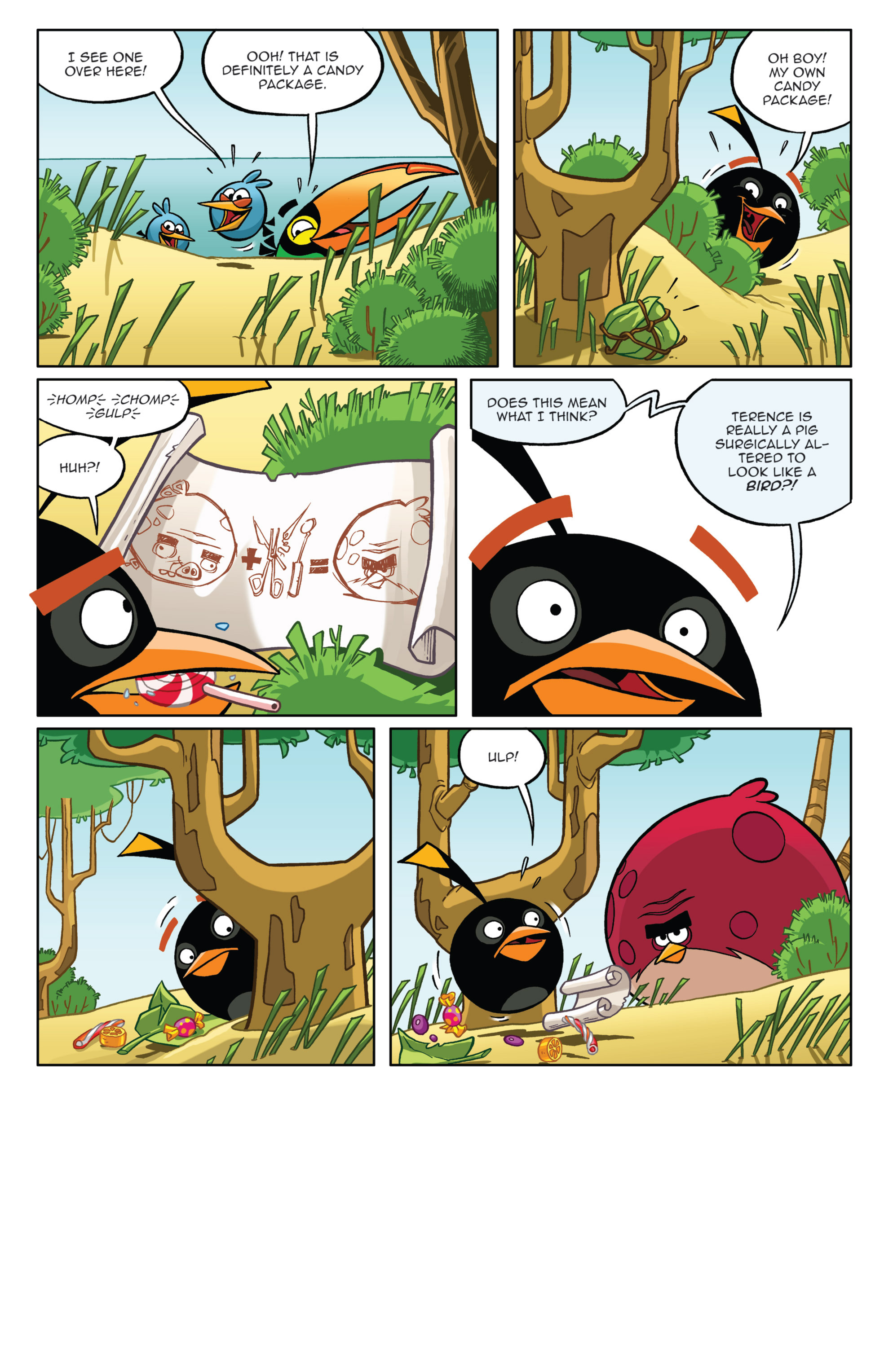 Read online Angry Birds Comics (2014) comic -  Issue #1 - 24