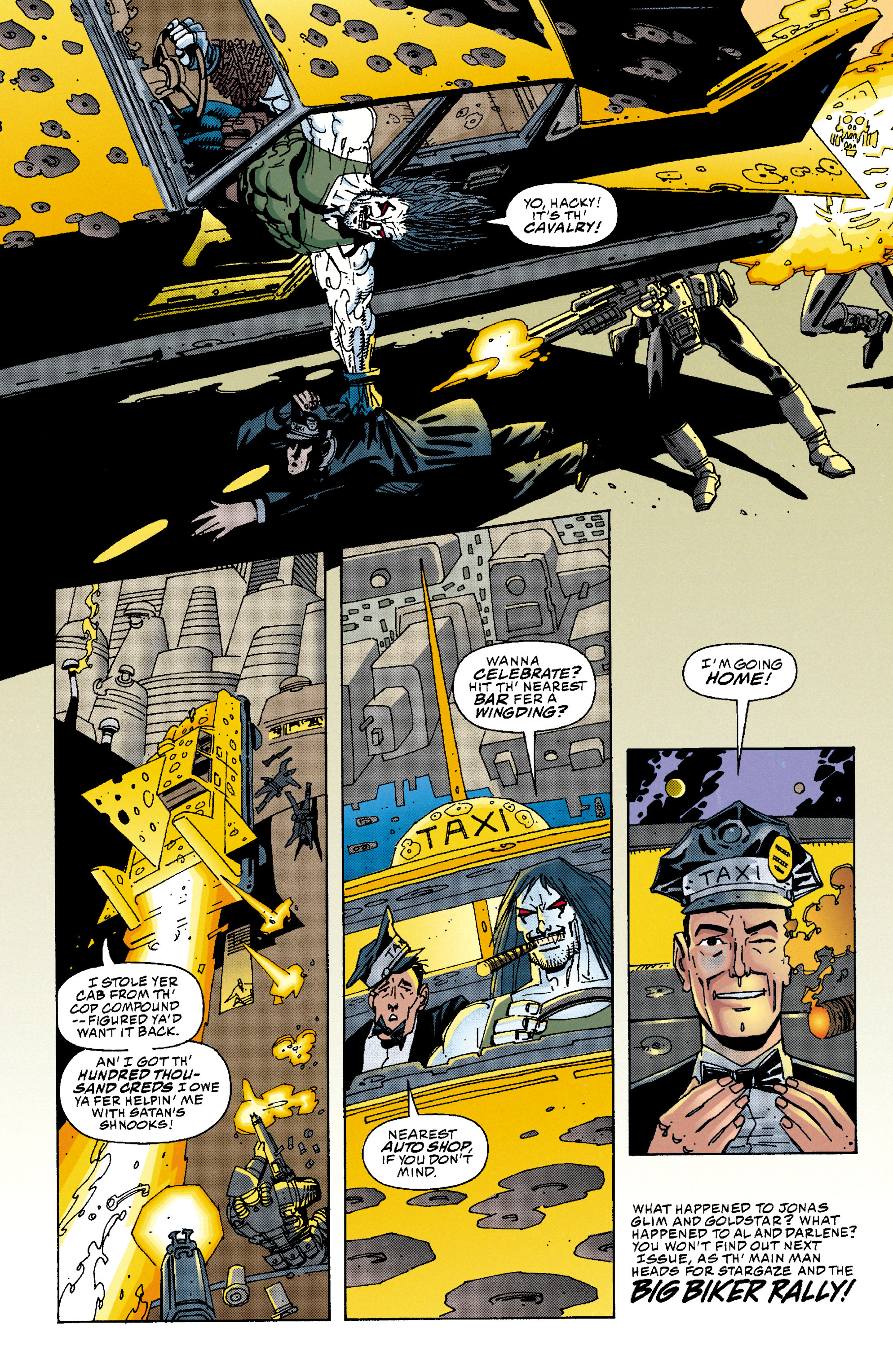 Read online Lobo (1993) comic -  Issue #21 - 23