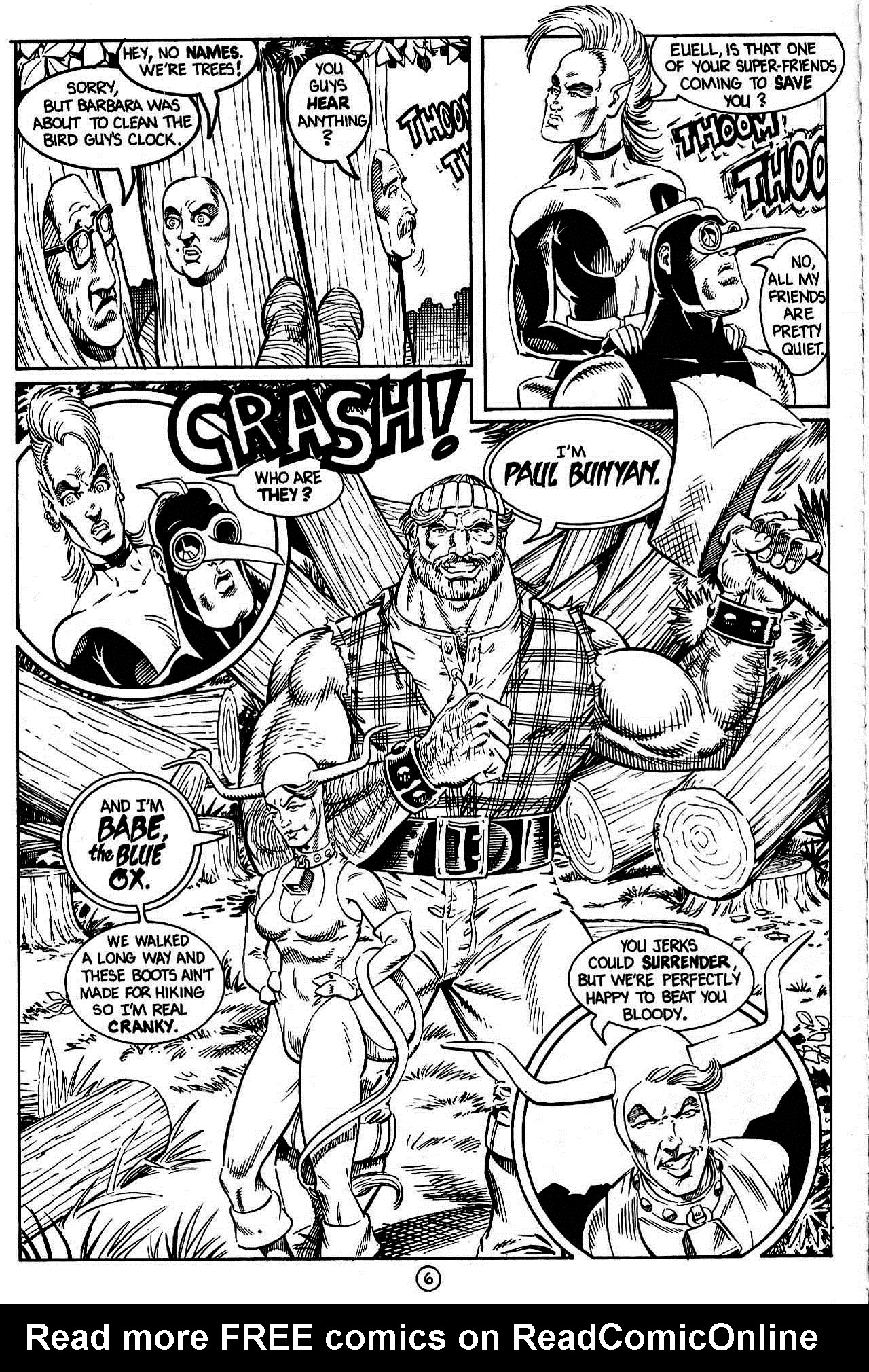 Read online Paul the Samurai (1992) comic -  Issue #5 - 7