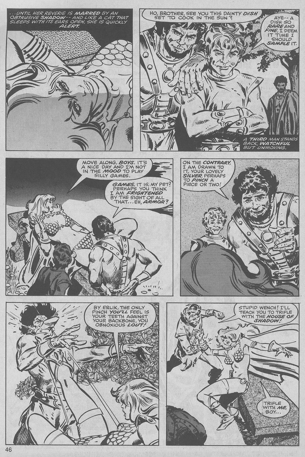 Read online The Savage Sword Of Conan comic -  Issue #45 - 46