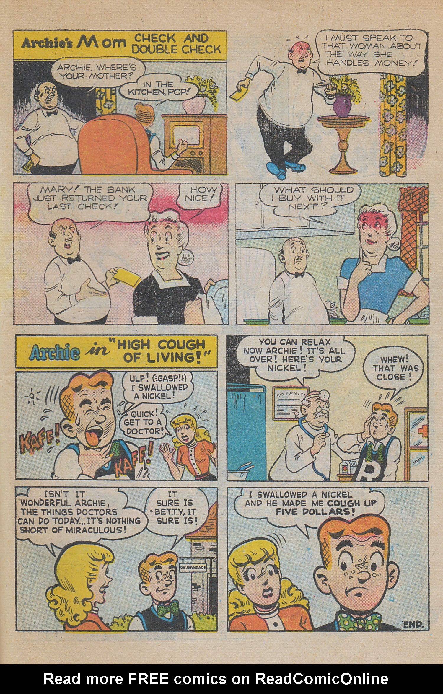 Read online Archie's Joke Book Magazine comic -  Issue #18 - 33