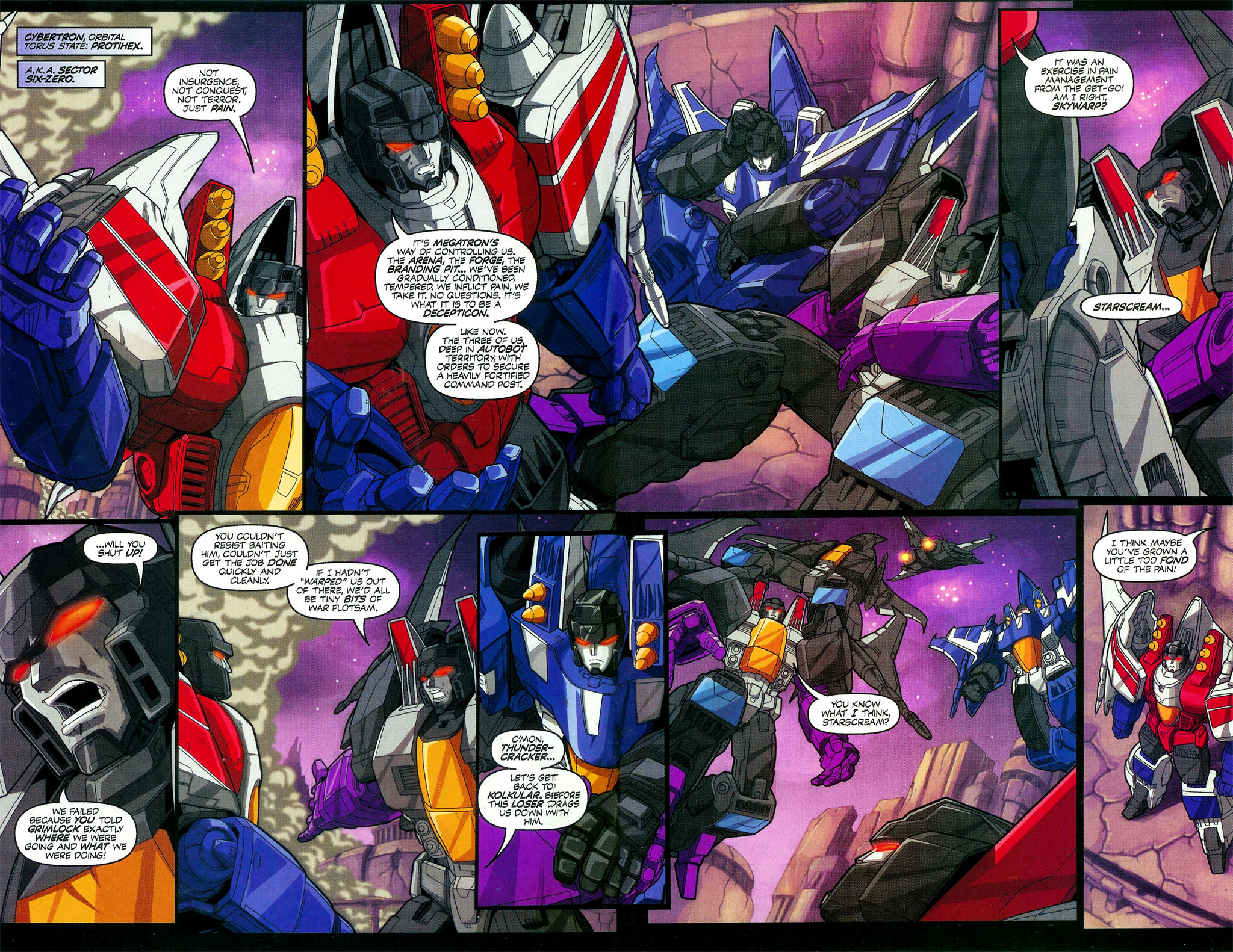 Read online Transformers: The War Within comic -  Issue #3 - 4