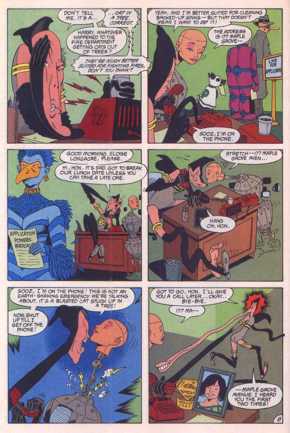 Read online Hero Hotline comic -  Issue #2 - 9