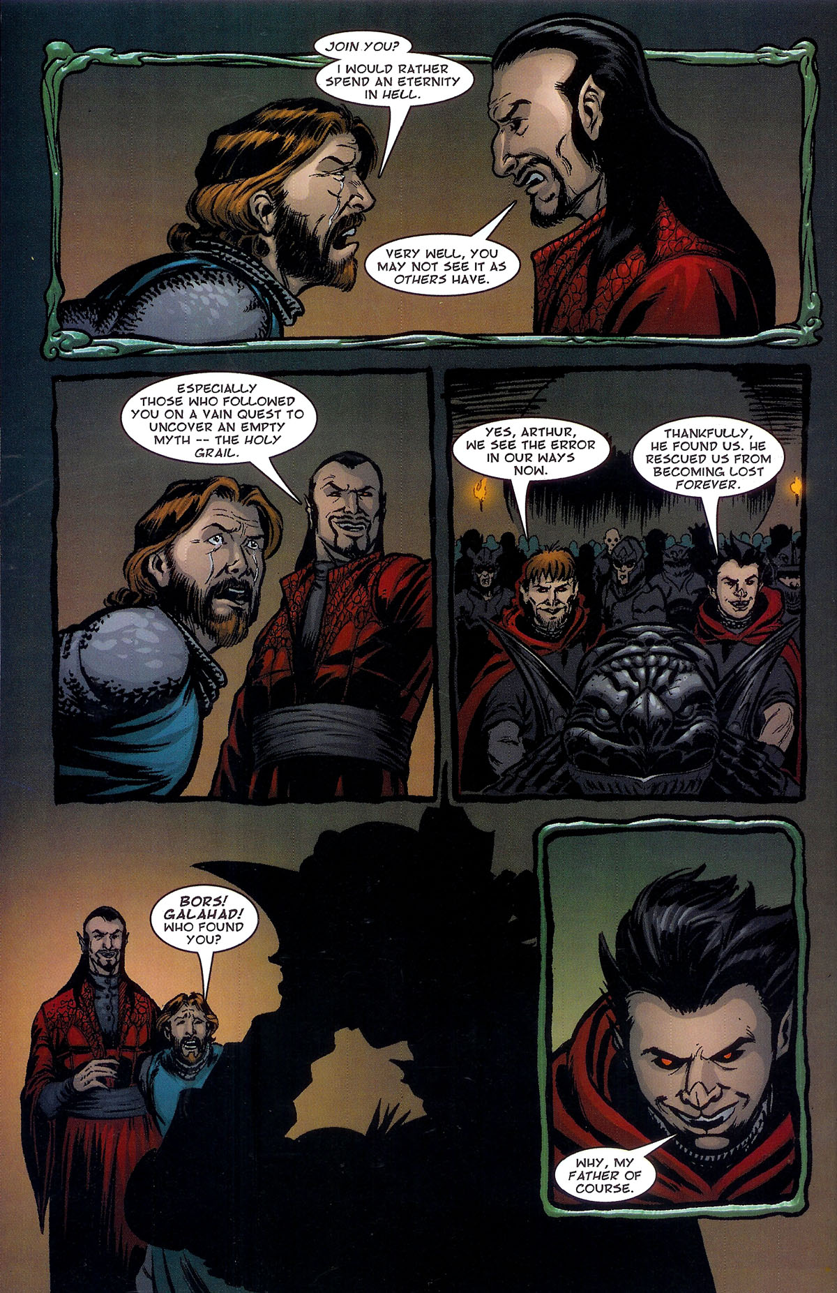 Read online Dracula vs King Arthur comic -  Issue #3 - 34