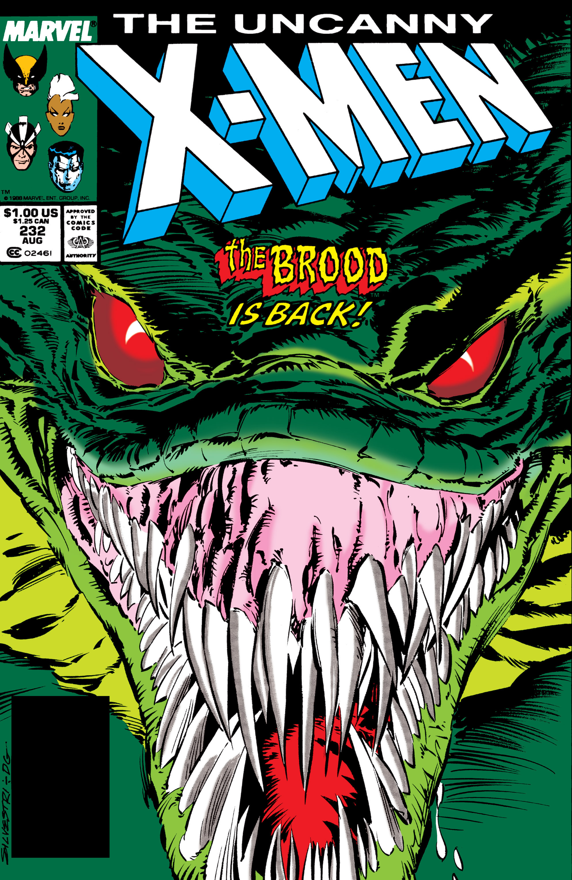 Read online Uncanny X-Men (1963) comic -  Issue #232 - 1