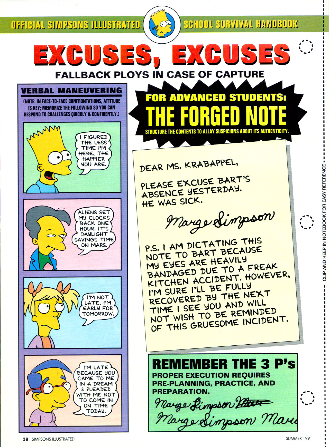 Read online Simpsons Illustrated (1991) comic -  Issue #2 - 36