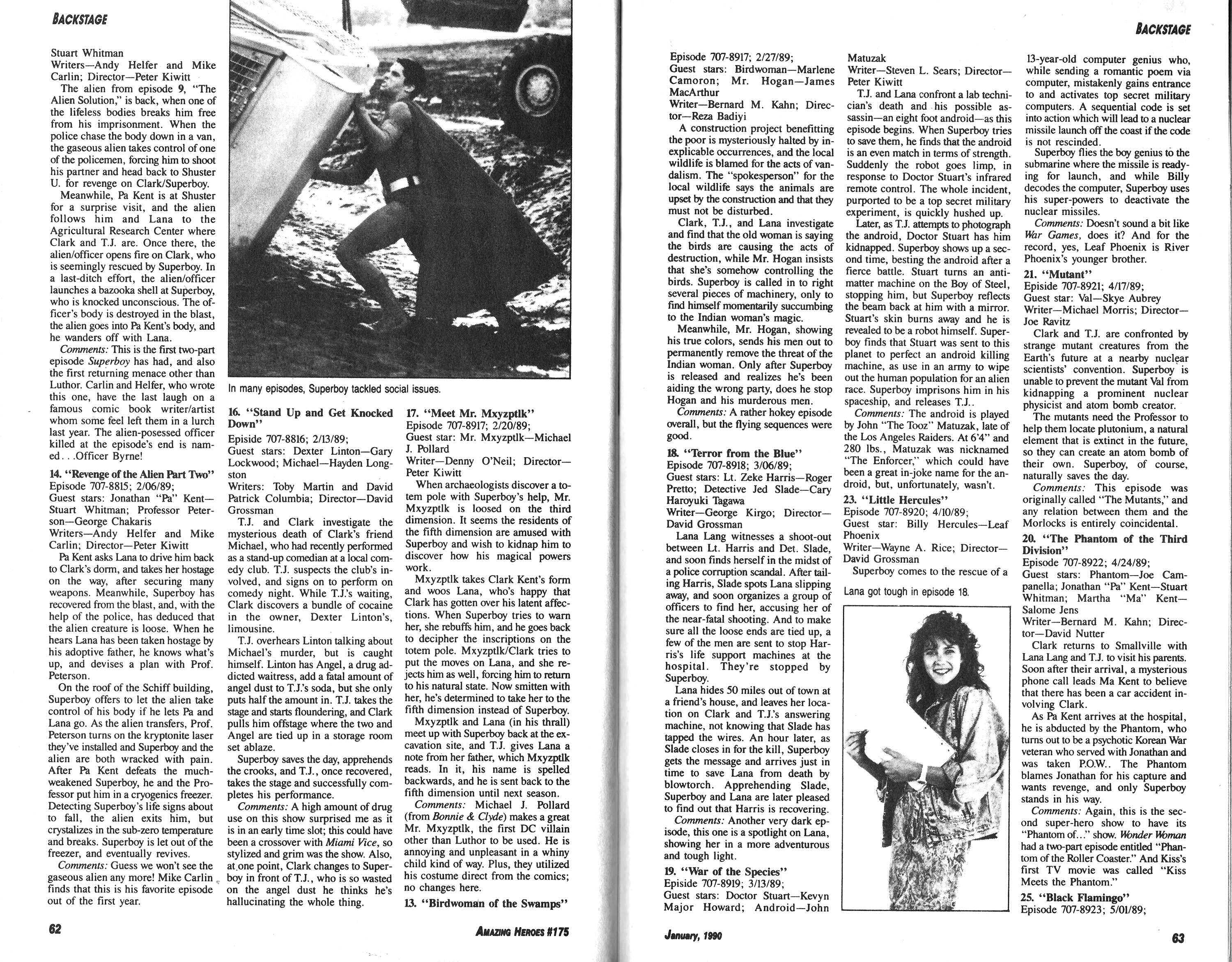 Read online Amazing Heroes comic -  Issue #175 - 32