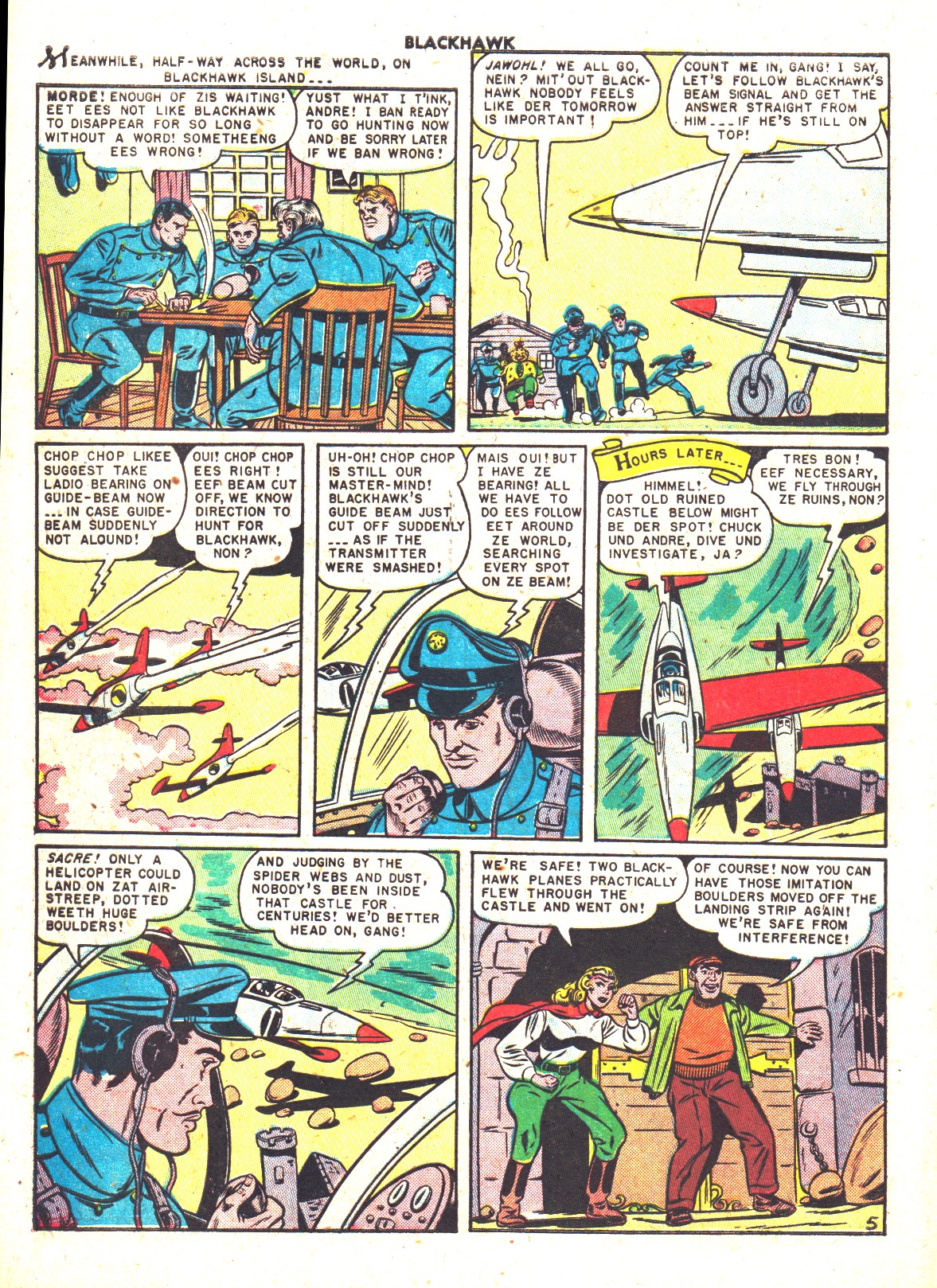 Read online Blackhawk (1957) comic -  Issue #35 - 46