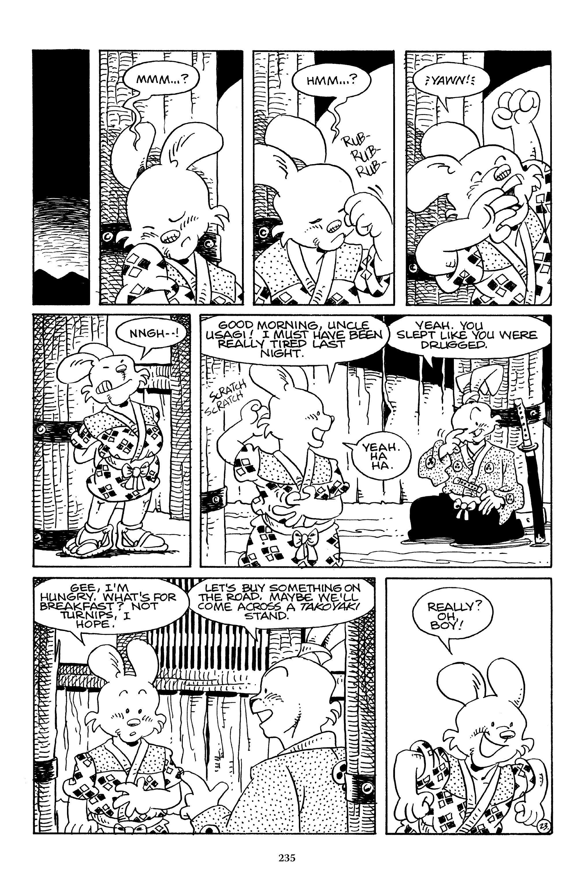 Read online The Usagi Yojimbo Saga comic -  Issue # TPB 4 - 232