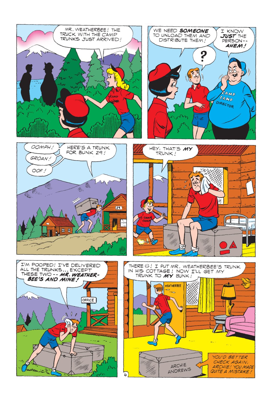 Read online Archie's Camp Tales comic -  Issue # TPB - 10