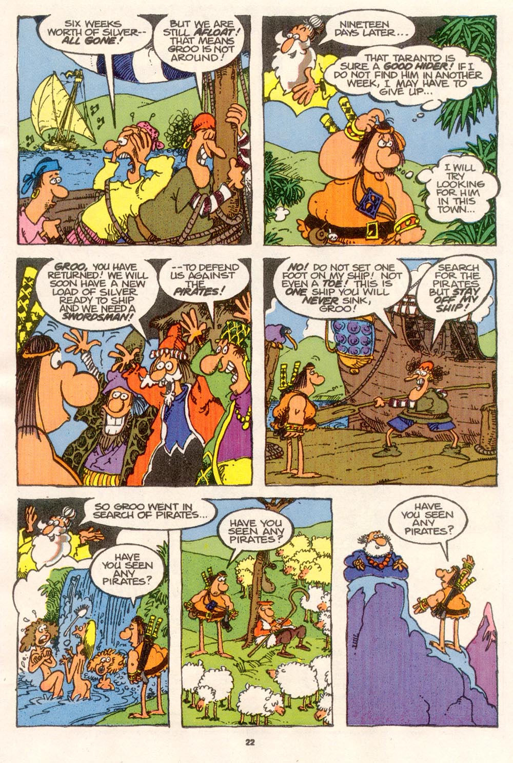 Read online Sergio Aragonés Groo the Wanderer comic -  Issue #76 - 17