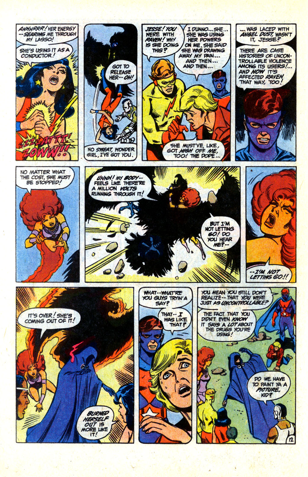 Read online The New Teen Titans (Drug Awareness Specials) comic -  Issue #3 - 14