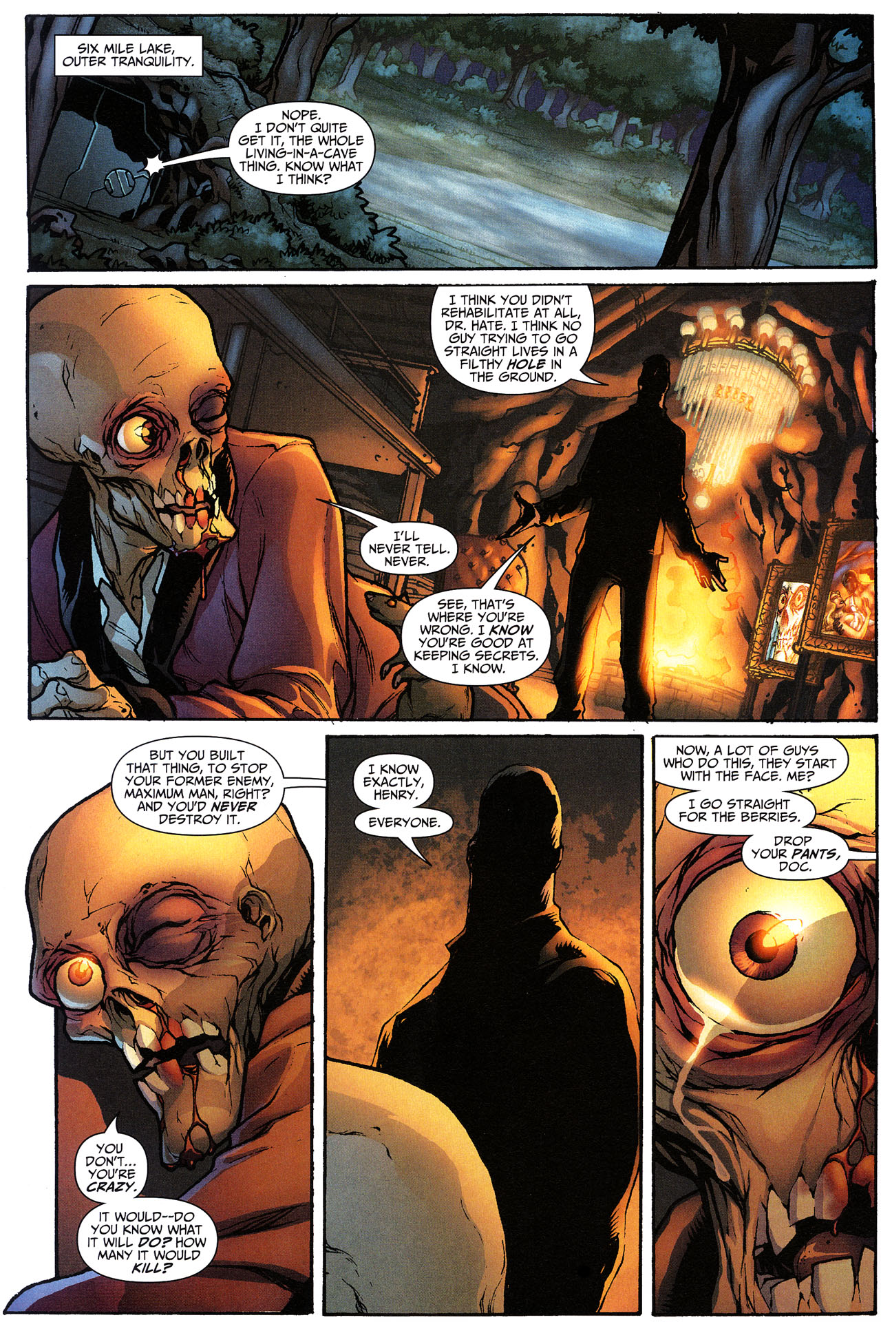 Read online Welcome To Tranquility comic -  Issue #5 - 6