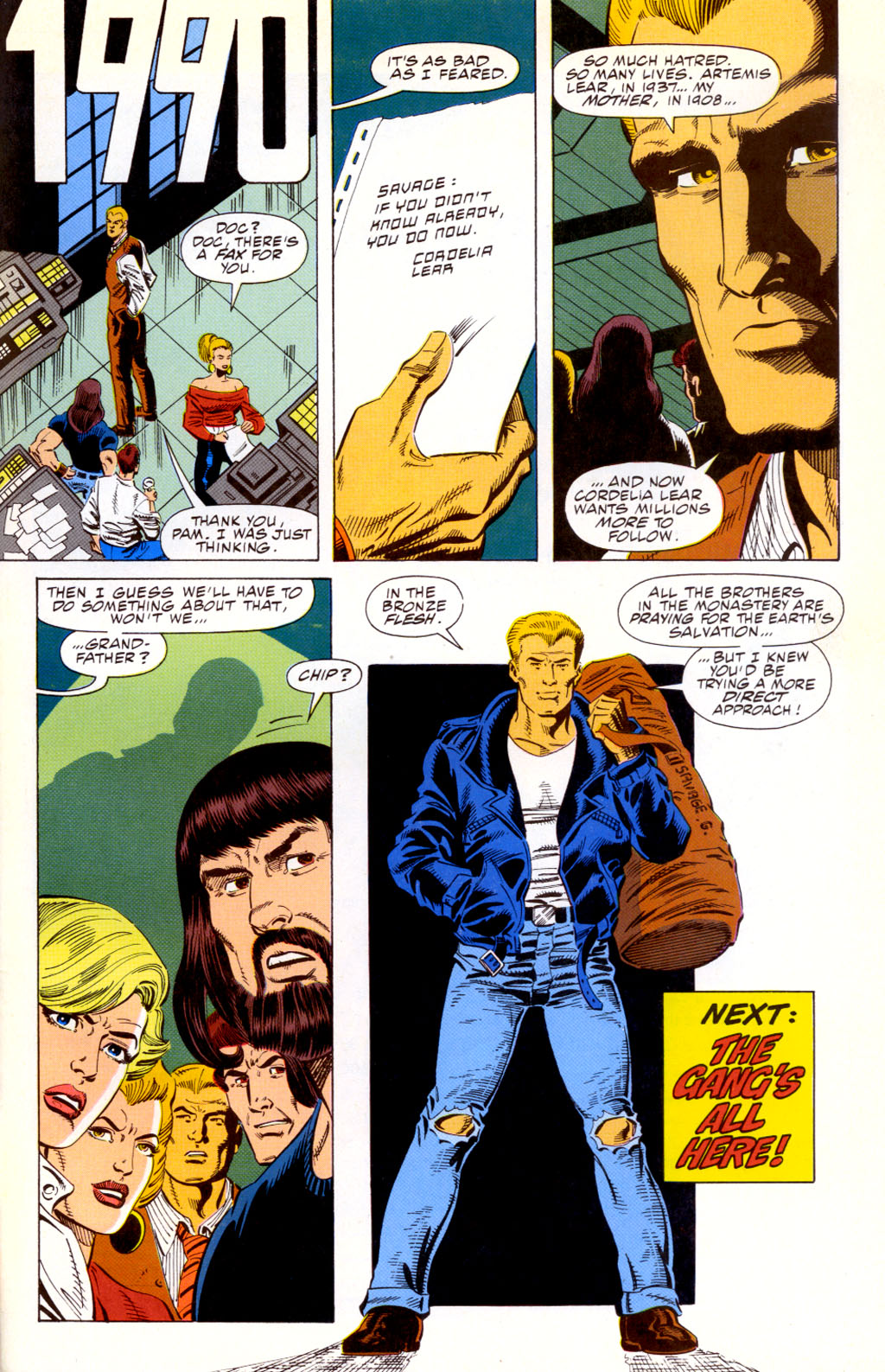 Read online Doc Savage (1988) comic -  Issue #23 - 26