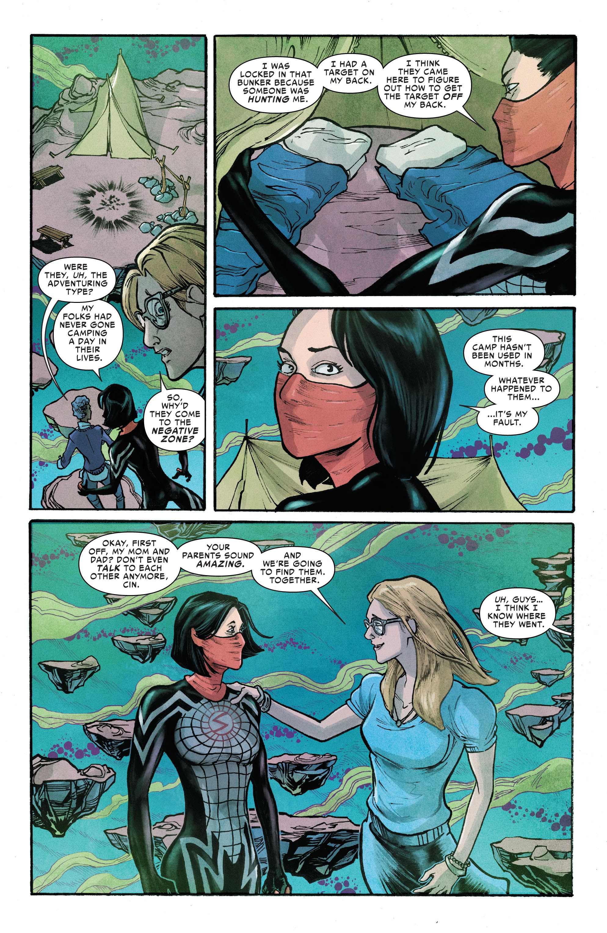 Read online Silk: Out of the Spider-Verse comic -  Issue # TPB 3 (Part 1) - 69