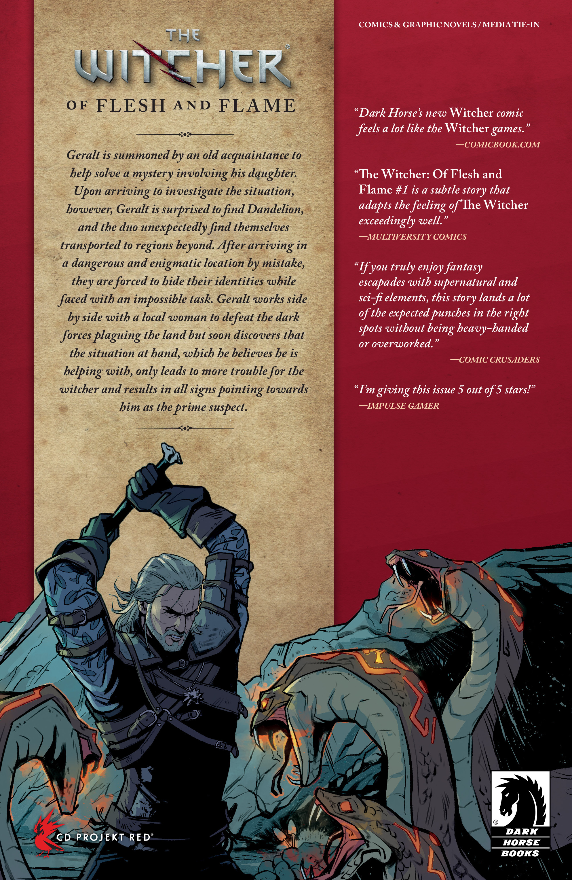 Read online The Witcher: Of Flesh and Flame comic -  Issue # _TPB - 107