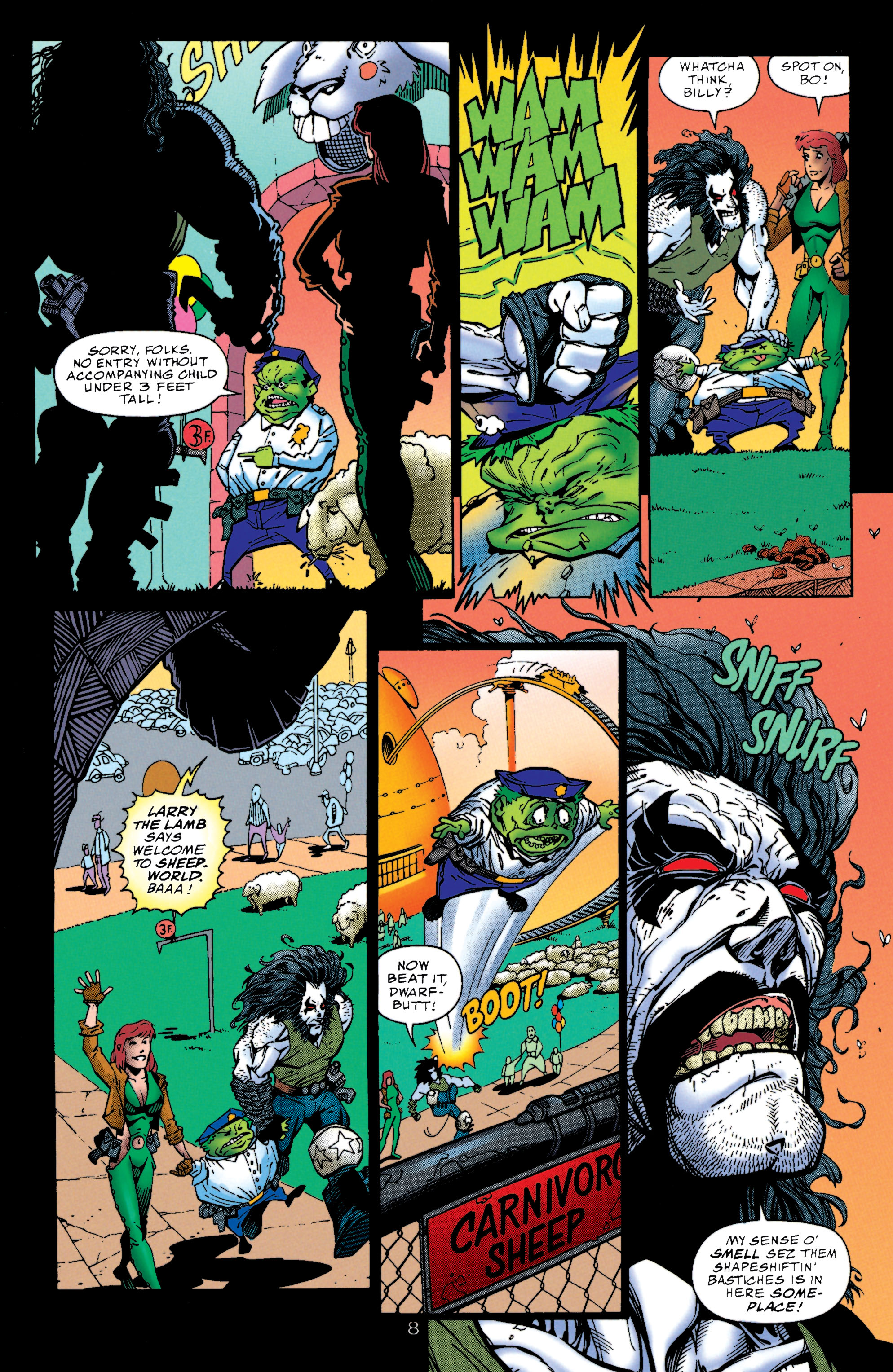 Read online Lobo (1993) comic -  Issue #55 - 9
