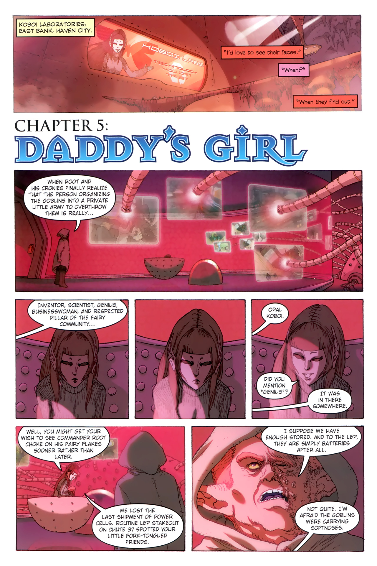 Read online Artemis Fowl: The Arctic Incident comic -  Issue # TPB - 40