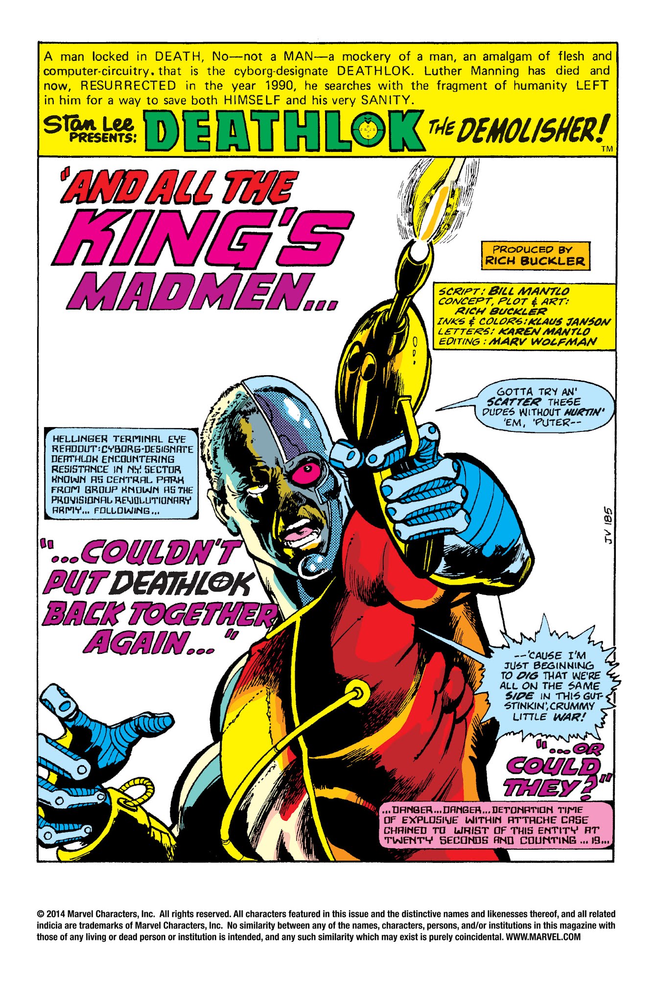 Read online Deathlok the Demolisher: The Complete Collection comic -  Issue # TPB - 138