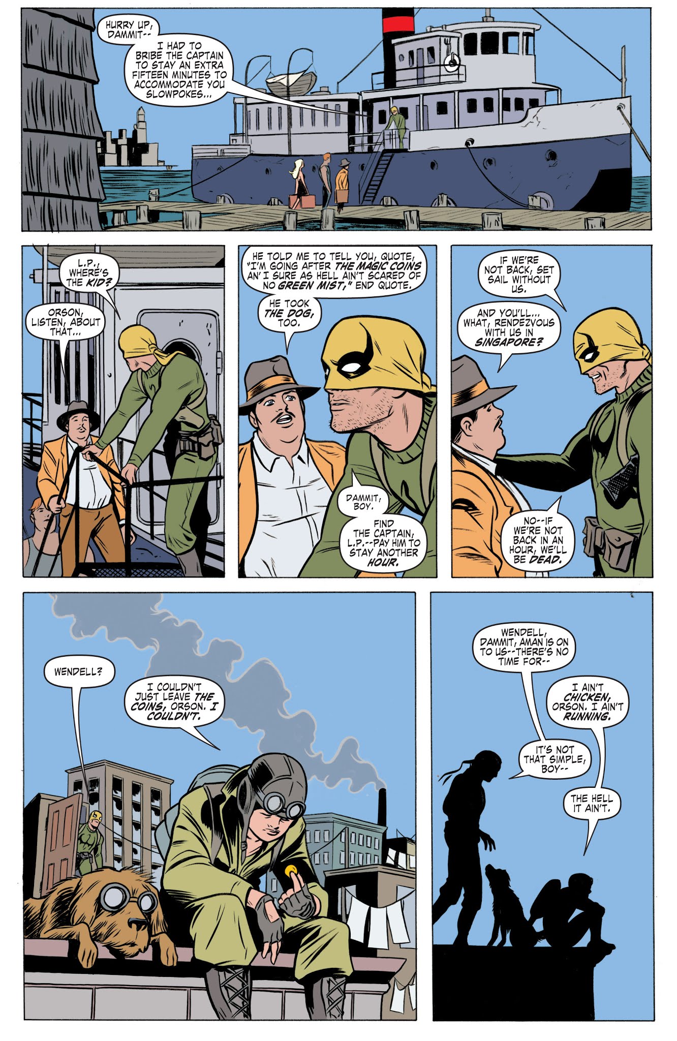 Read online The Immortal Iron Fist: Orson Randall and The Green Mist of Death comic -  Issue # Full - 8