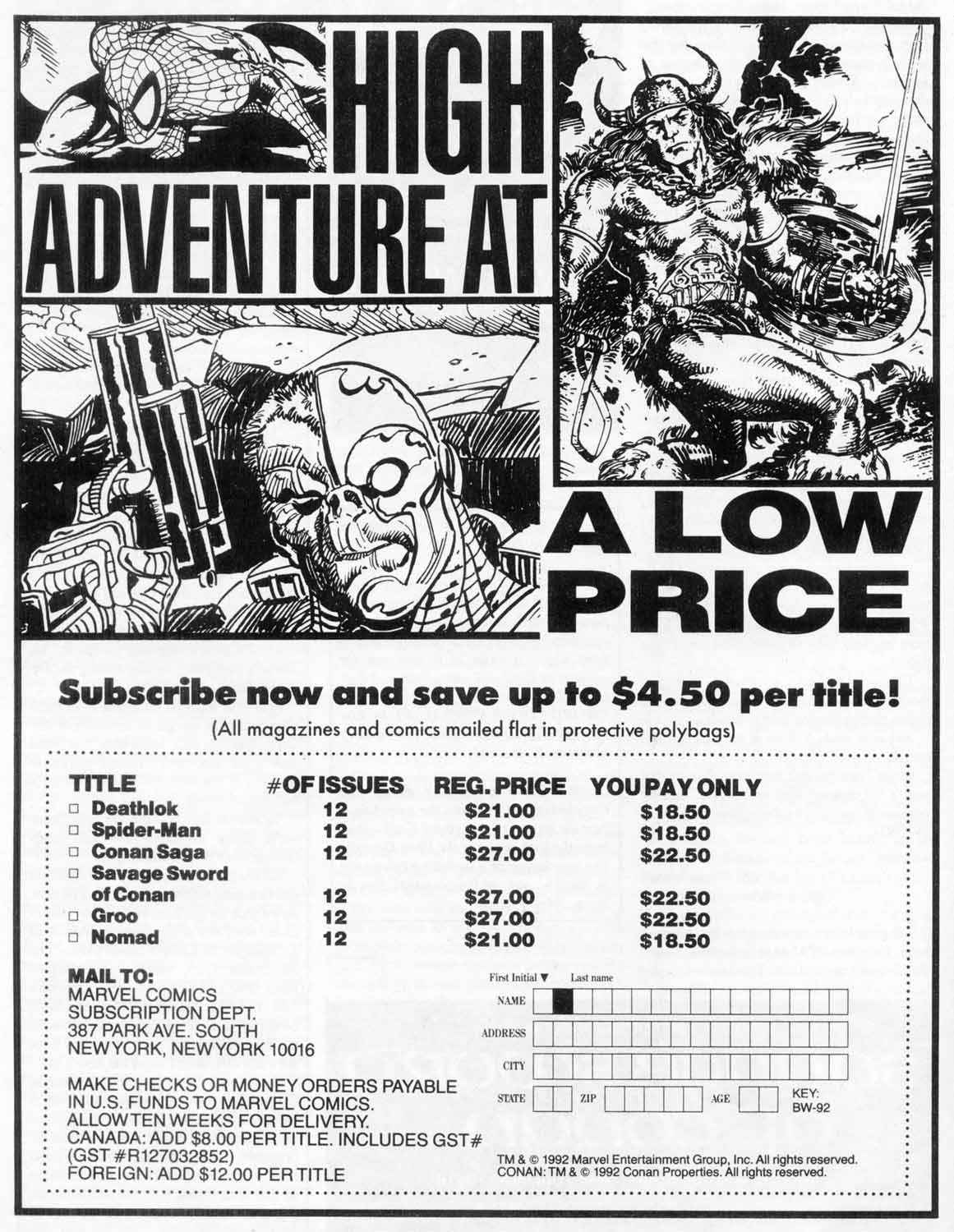 Read online The Savage Sword Of Conan comic -  Issue #206 - 64