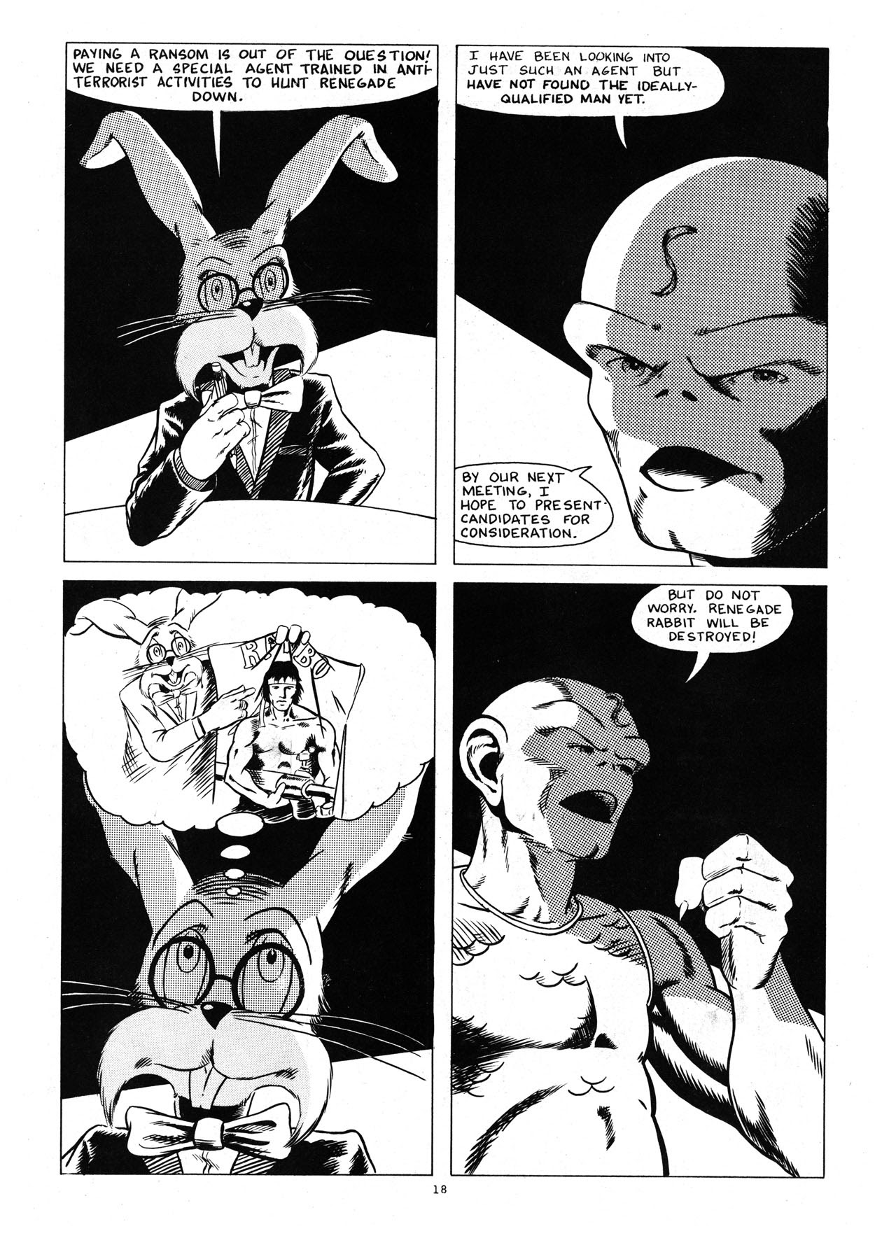 Read online Renegade Rabbit comic -  Issue #1 - 20