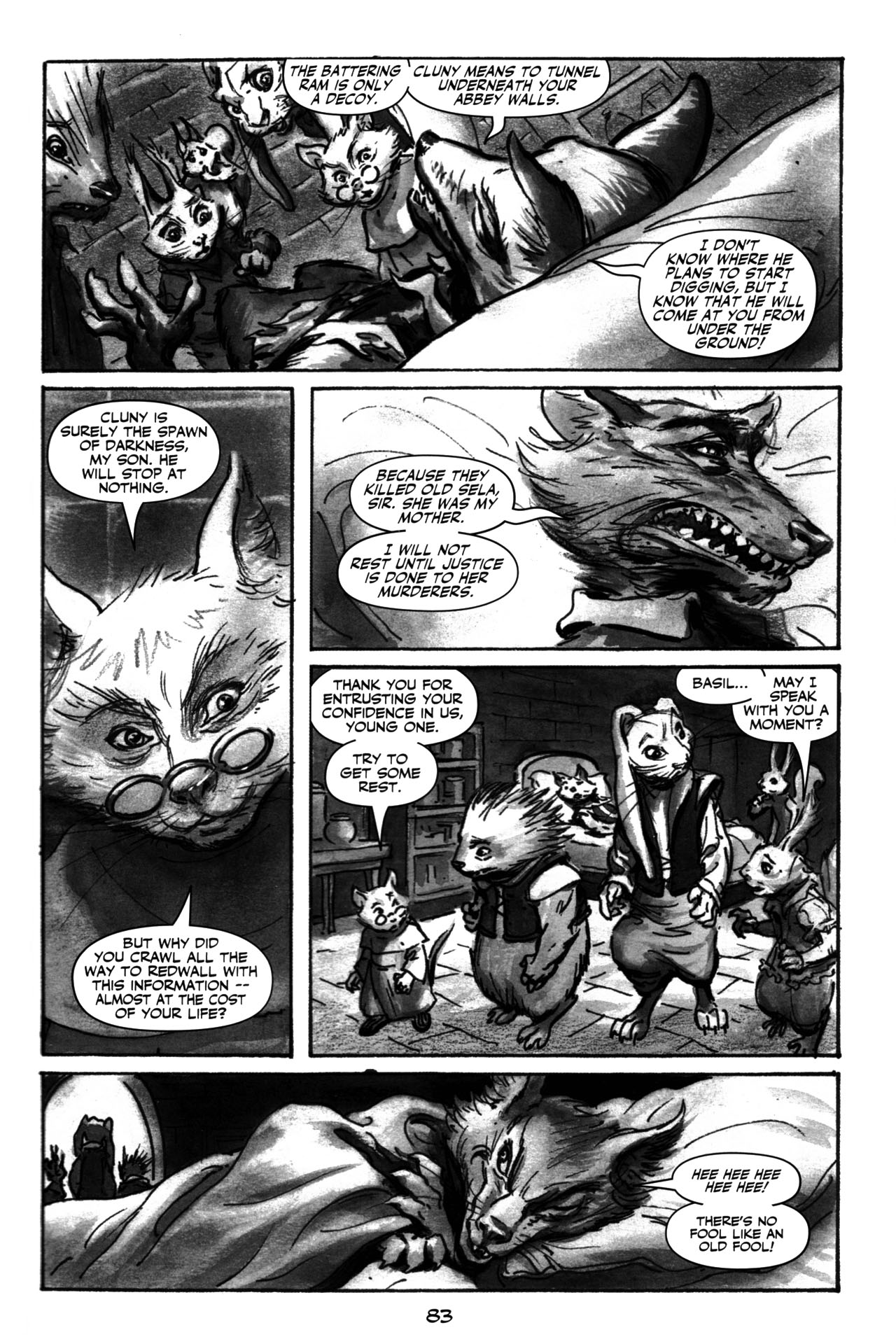 Read online Redwall: The Graphic Novel comic -  Issue # TPB - 88