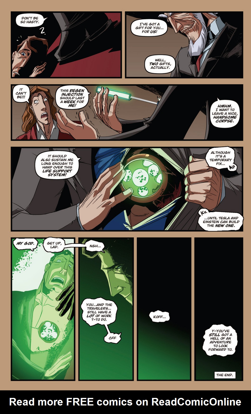 Read online Time Lincoln: Jack to the Future comic -  Issue # Full - 31