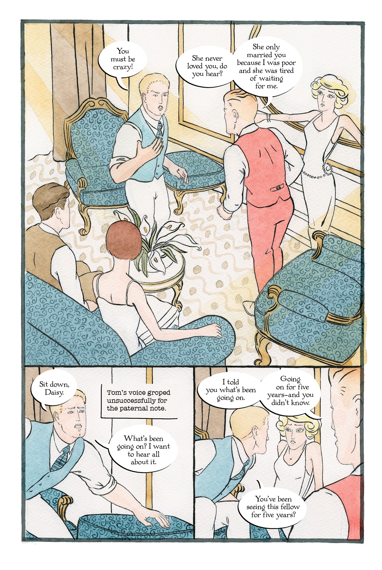 Read online The Great Gatsby: The Graphic Novel comic -  Issue # TPB (Part 2) - 57