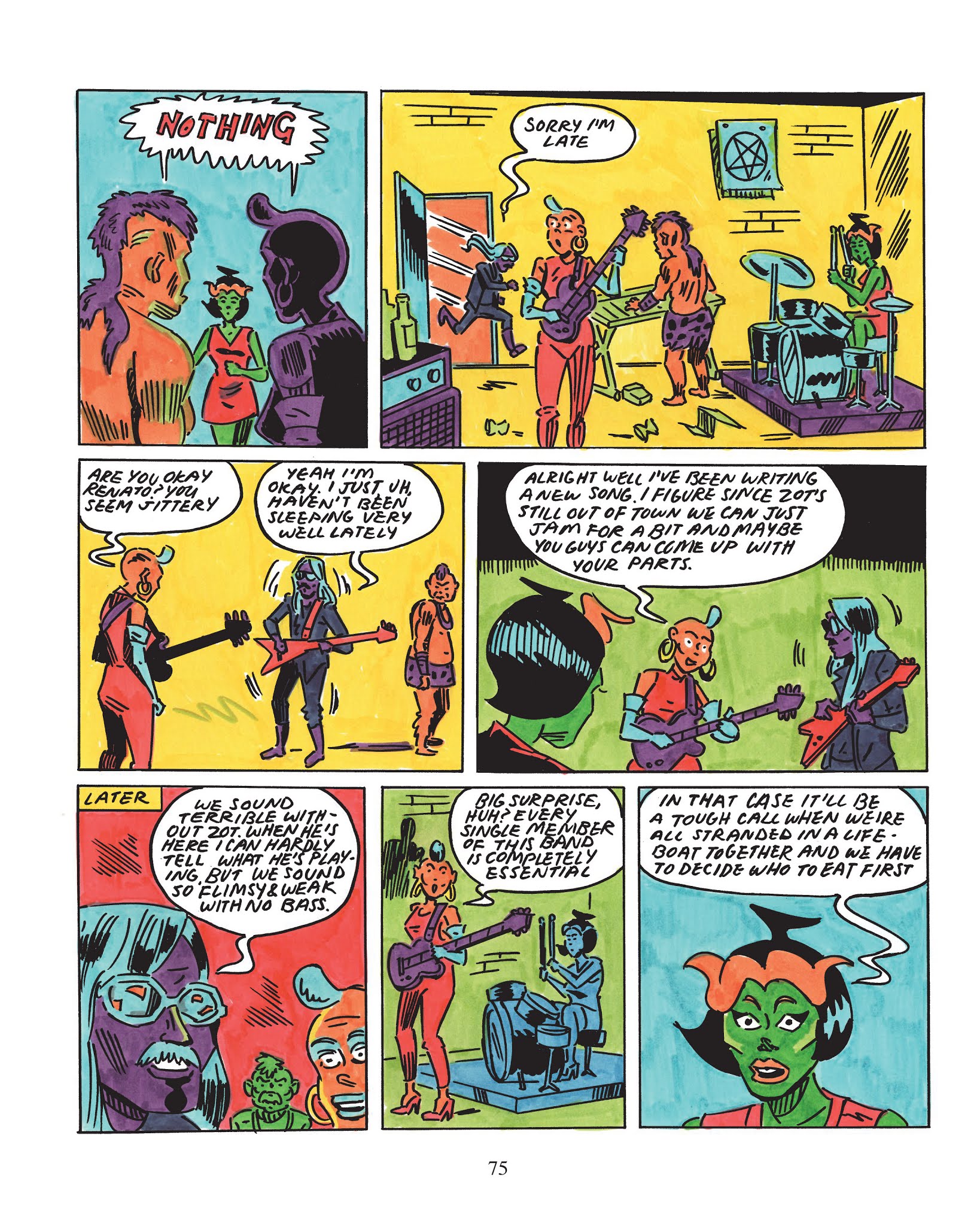 Read online Band for Life comic -  Issue # TPB (Part 1) - 76