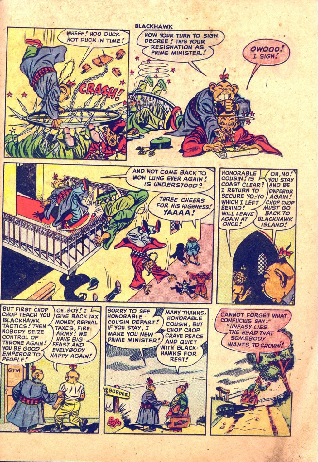 Read online Blackhawk (1957) comic -  Issue #26 - 21
