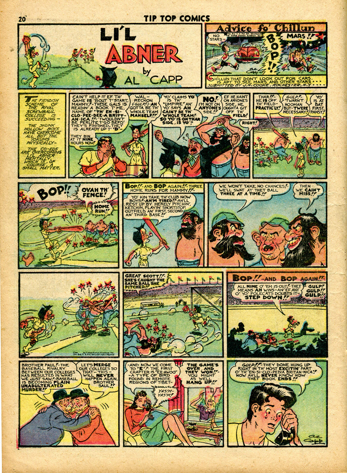 Read online Tip Top Comics comic -  Issue #62 - 22