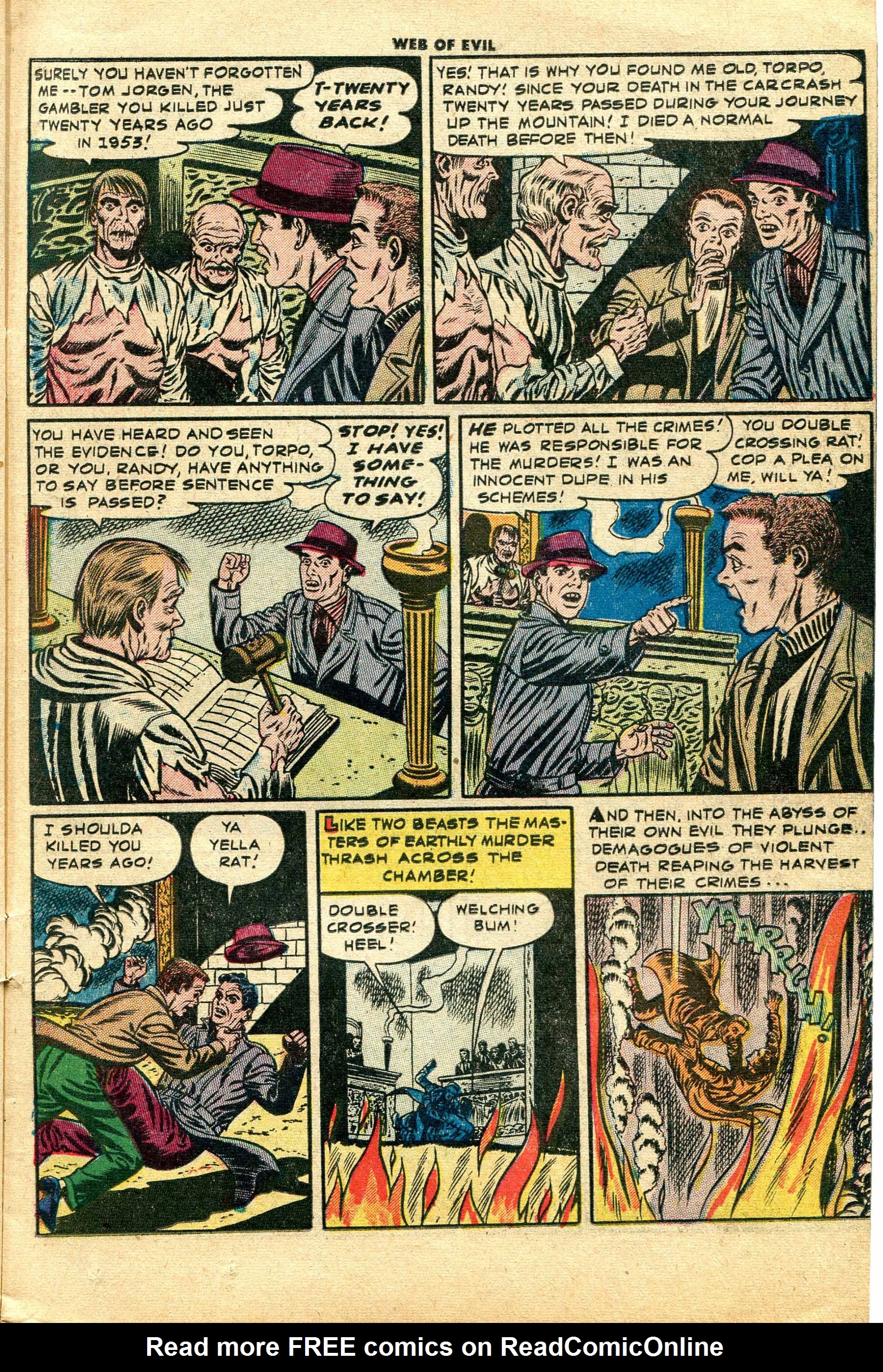 Read online Web of Evil comic -  Issue #10 - 11