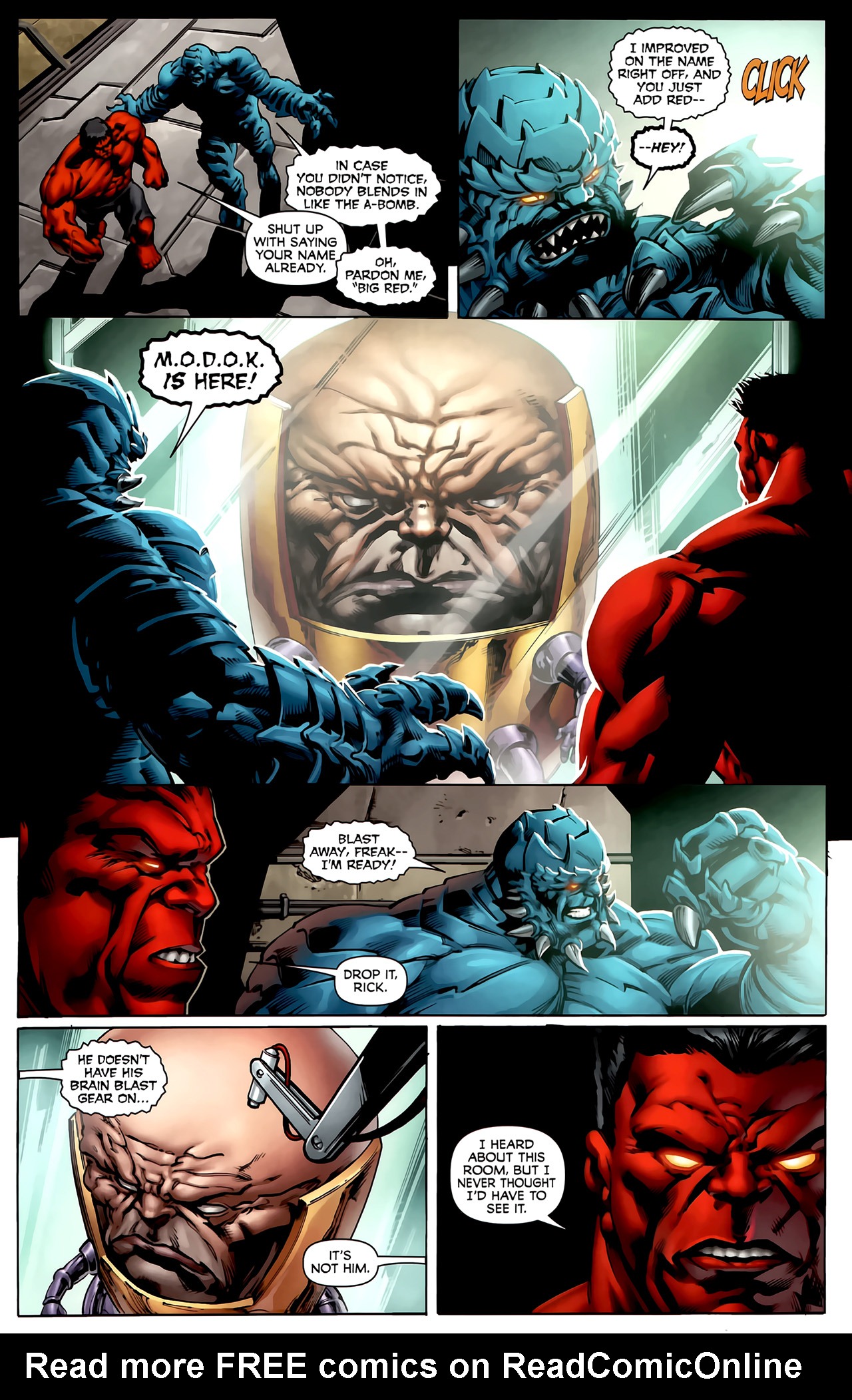 Read online Fall of the Hulks: Red Hulk comic -  Issue #1 - 8