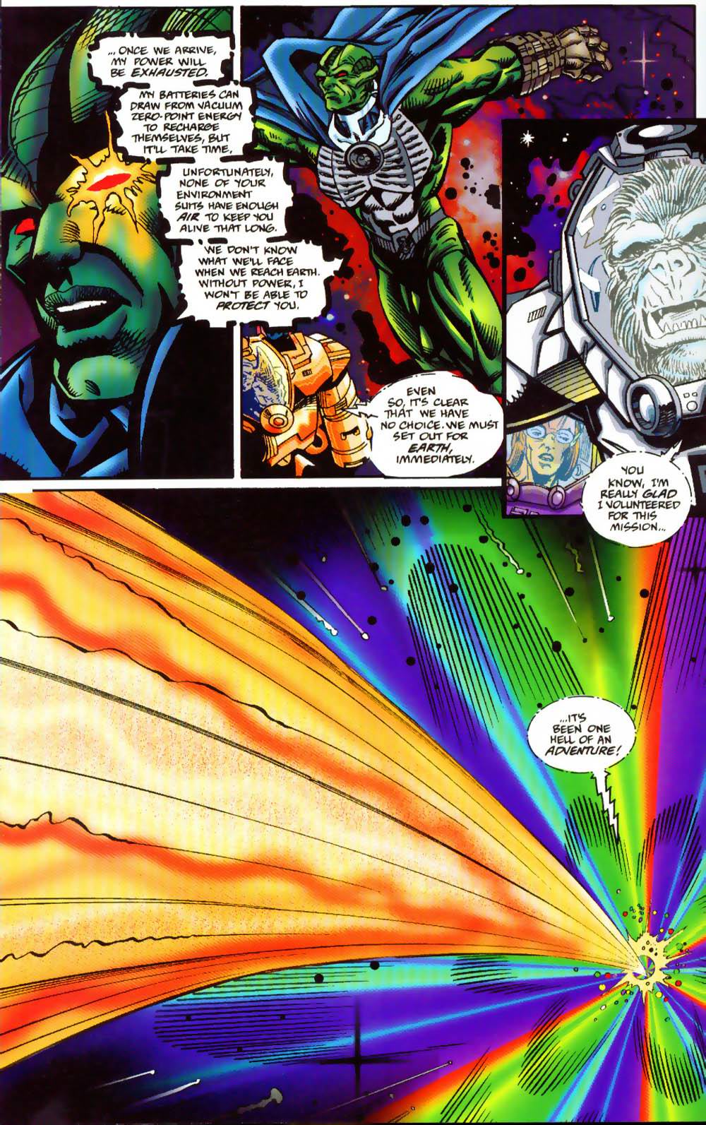 Read online Leonard Nimoy's Primortals (1995) comic -  Issue #9 - 9