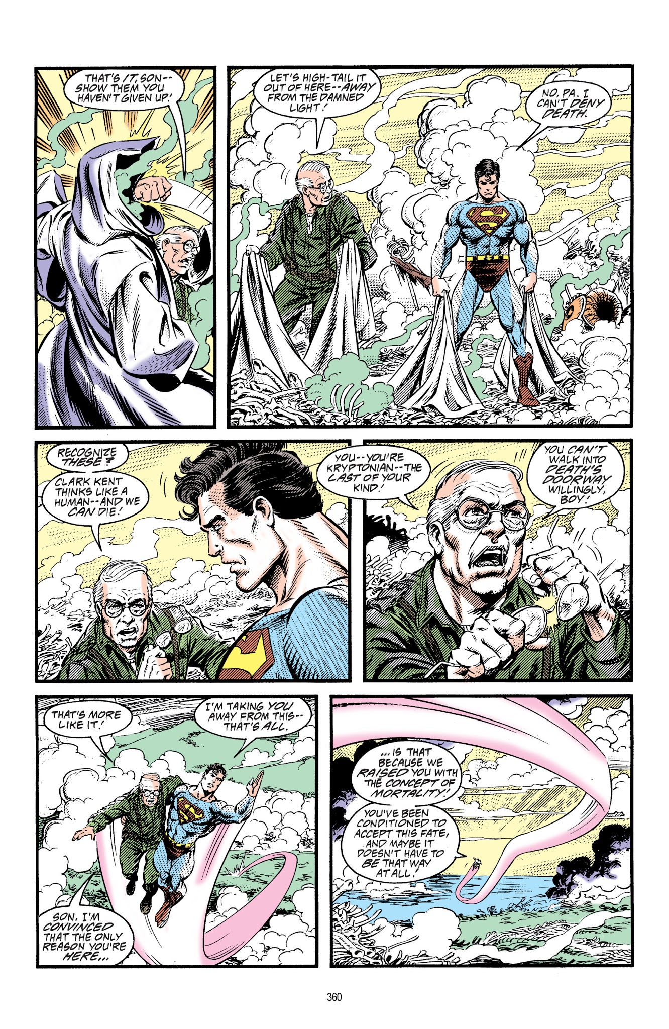 Read online Superman: Funeral For A Friend comic -  Issue # TPB - 348