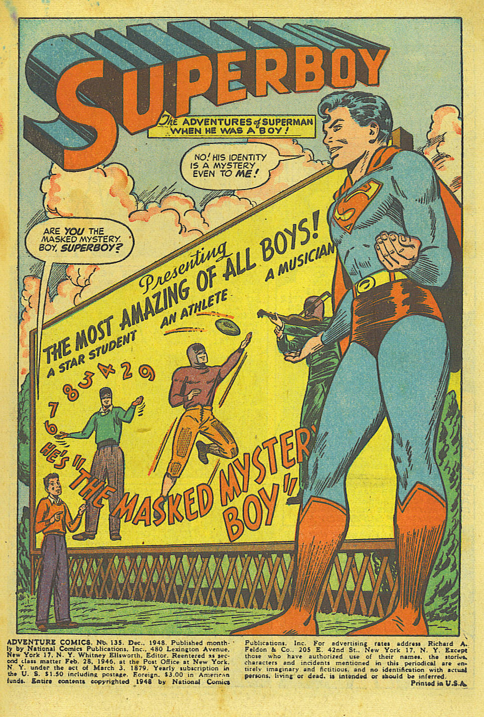 Adventure Comics (1938) 135 Page 2
