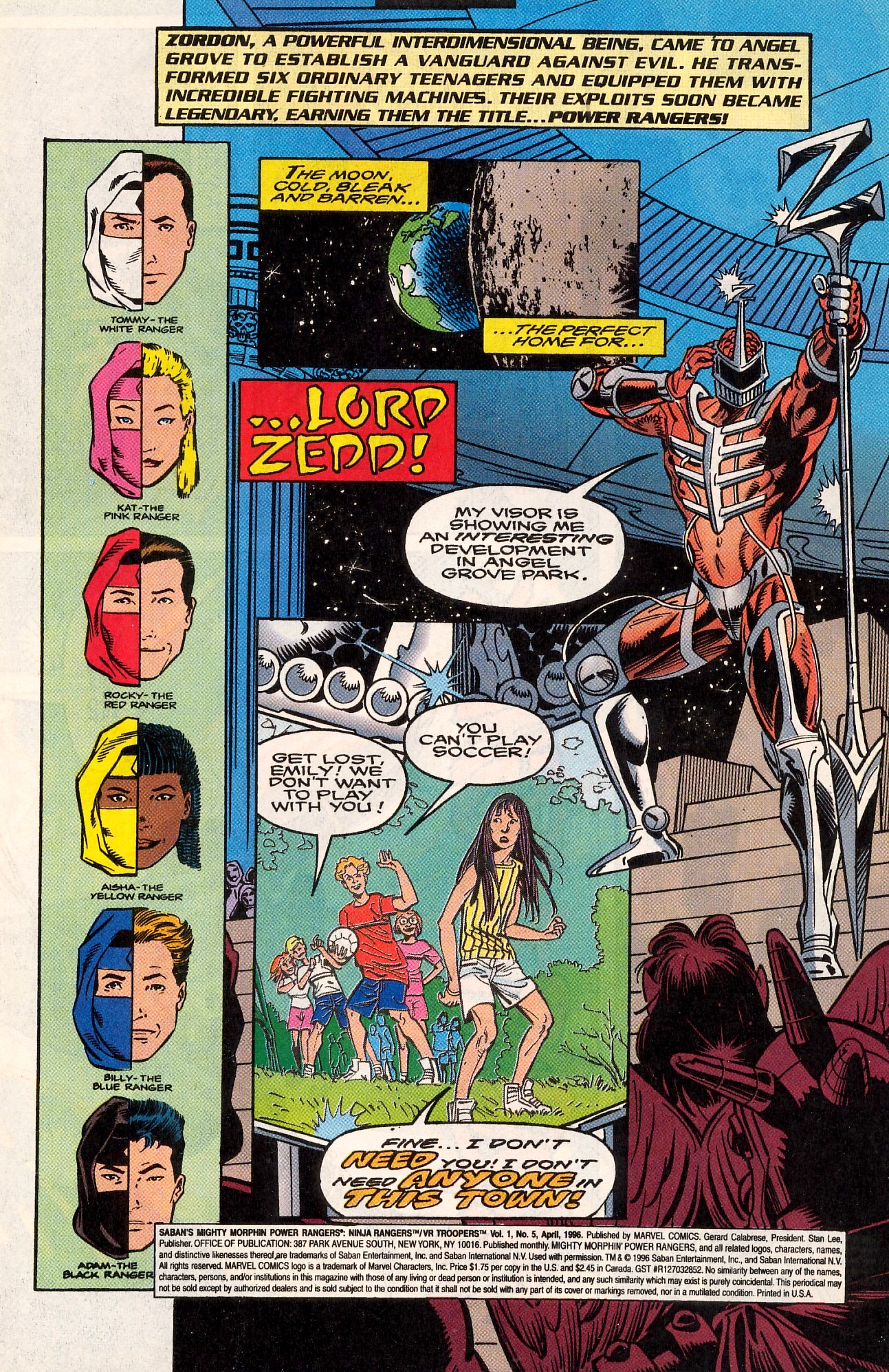 Read online Mighty Morphin Power Rangers: Ninja Rangers/VR Troopers comic -  Issue #5 - 3