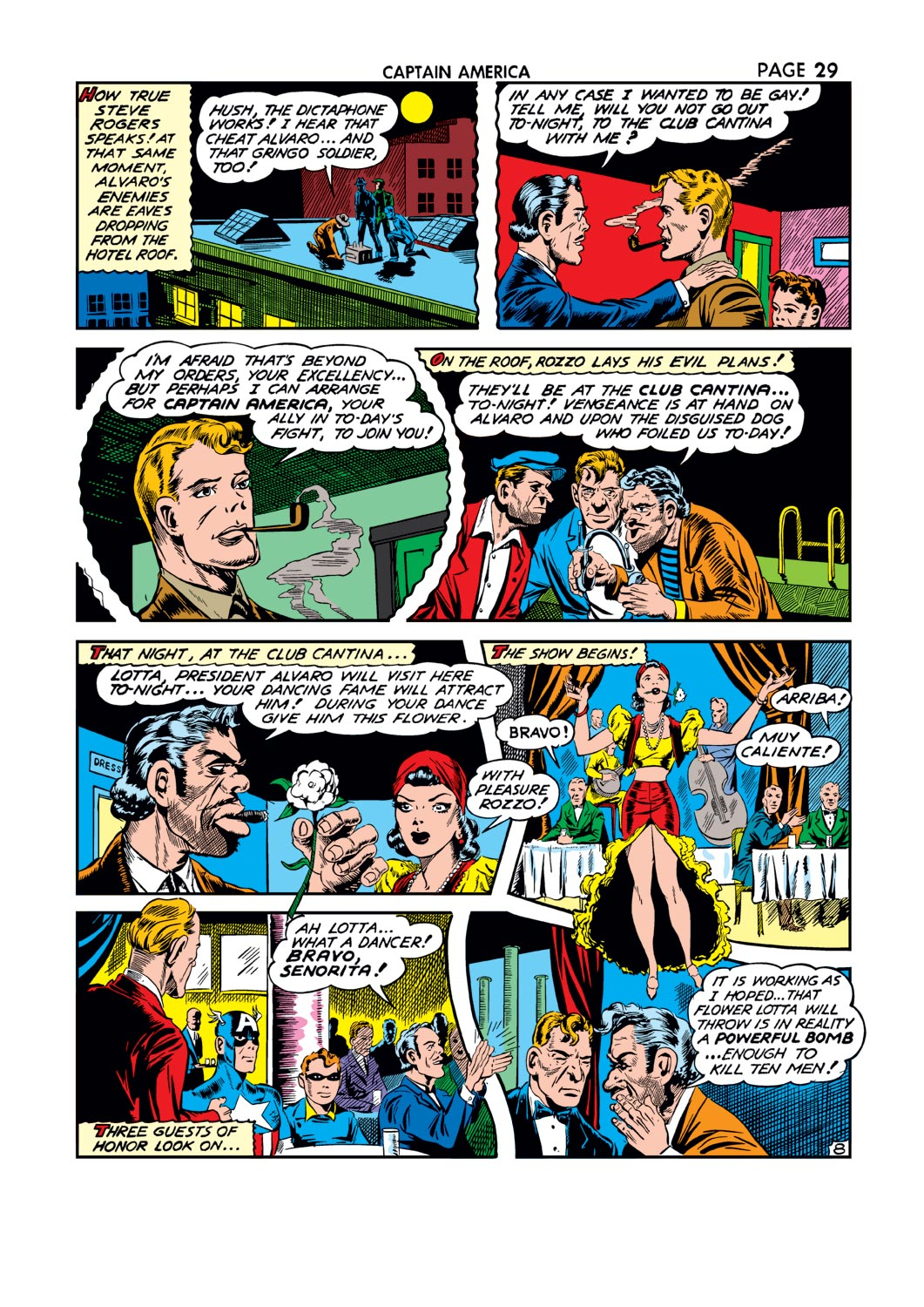 Read online Captain America Comics comic -  Issue #12 - 30